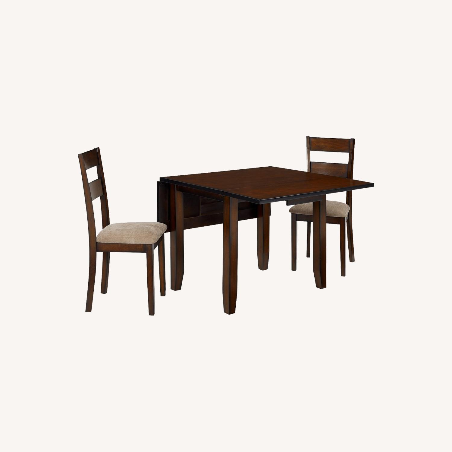 Macy's Drop Leaf Dining Set with Two Chairs - image-0