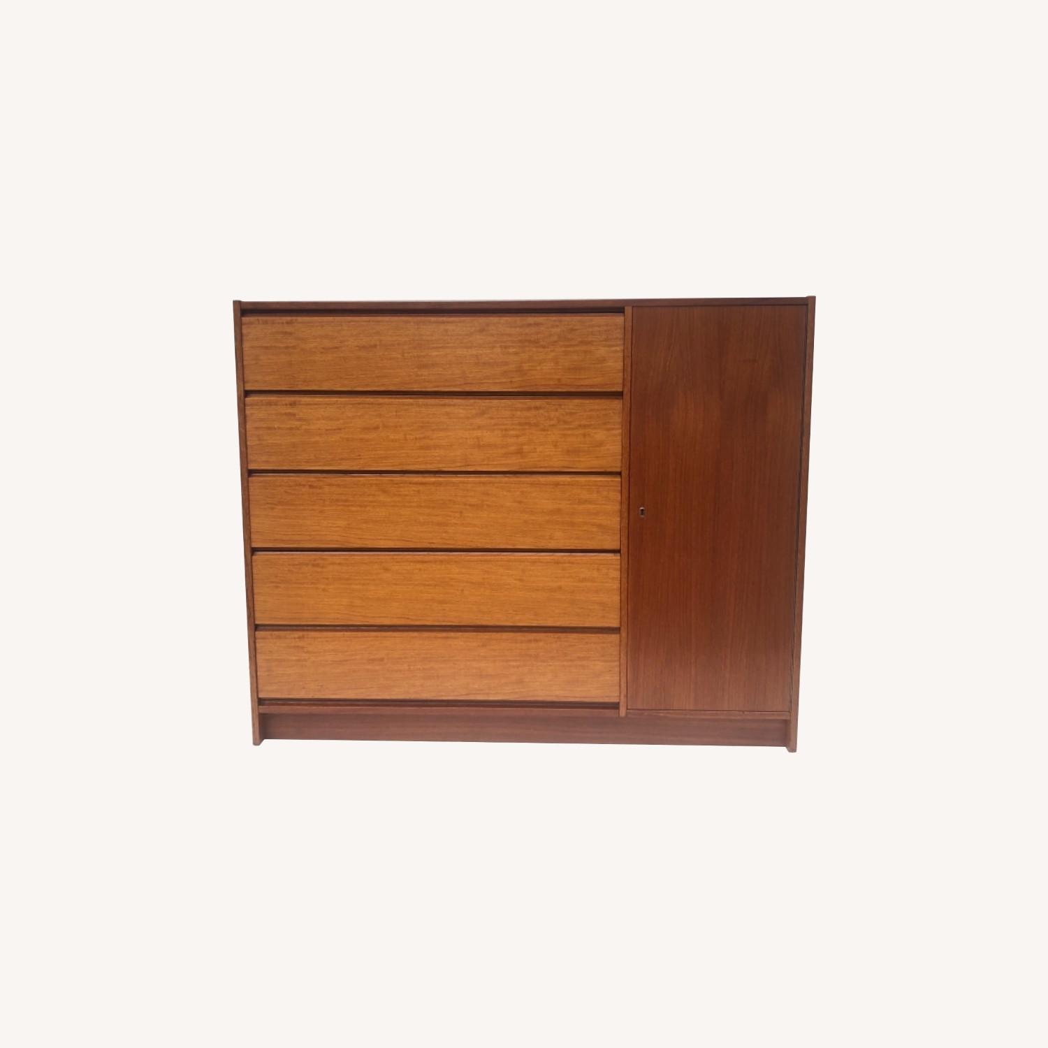 Scandinavian Modern Teak Dresser - image-0