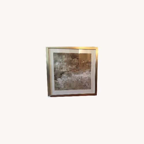 Used Z Gallerie Gorgeous Abstract Matted Wall Art for sale on AptDeco