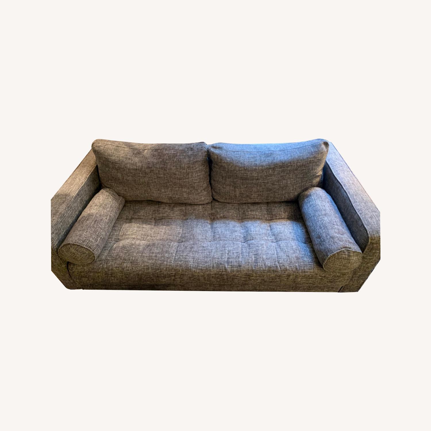 Article Modern MidCentury Grey Sofa AptDeco
