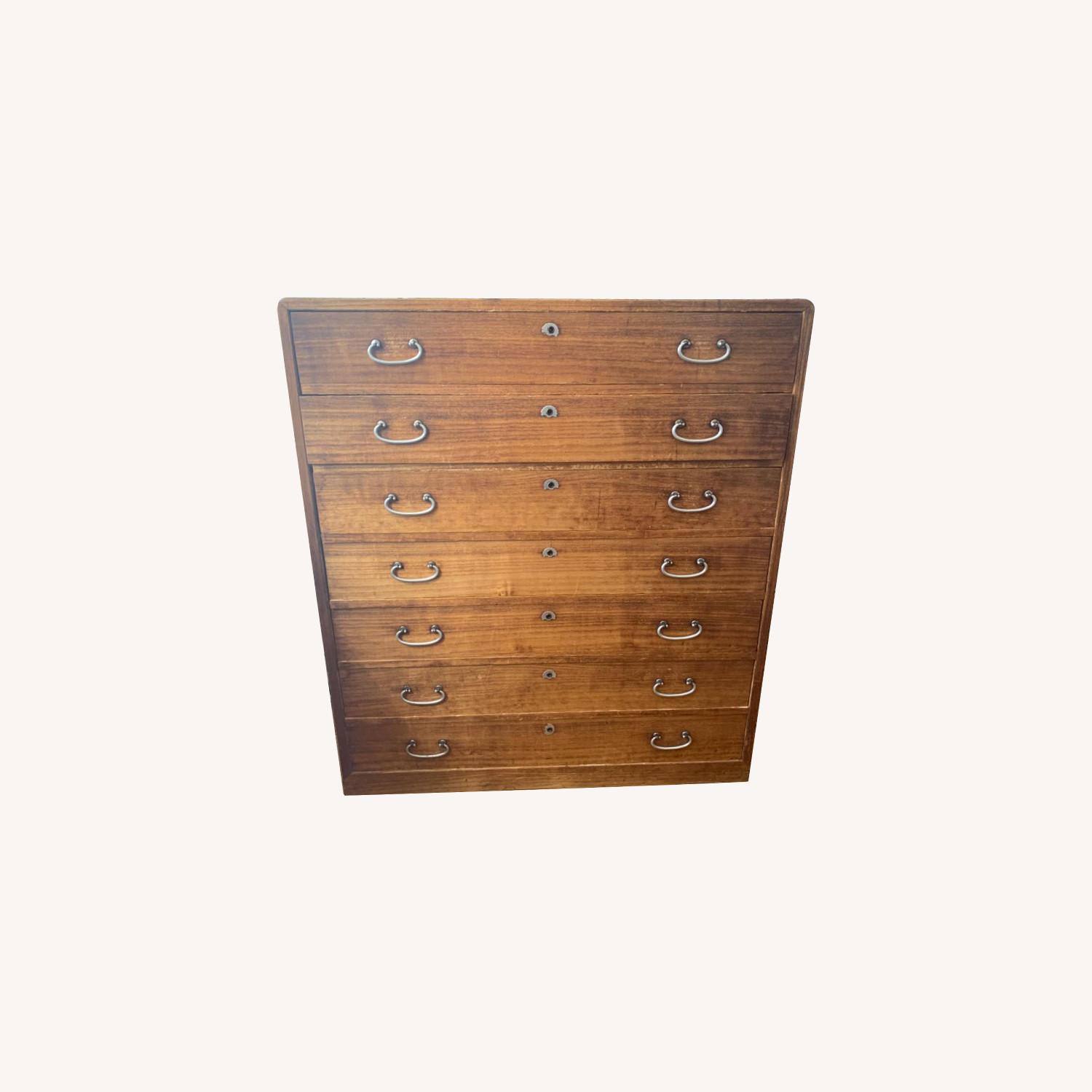 Antique Japanese Tansu Dresser AptDeco