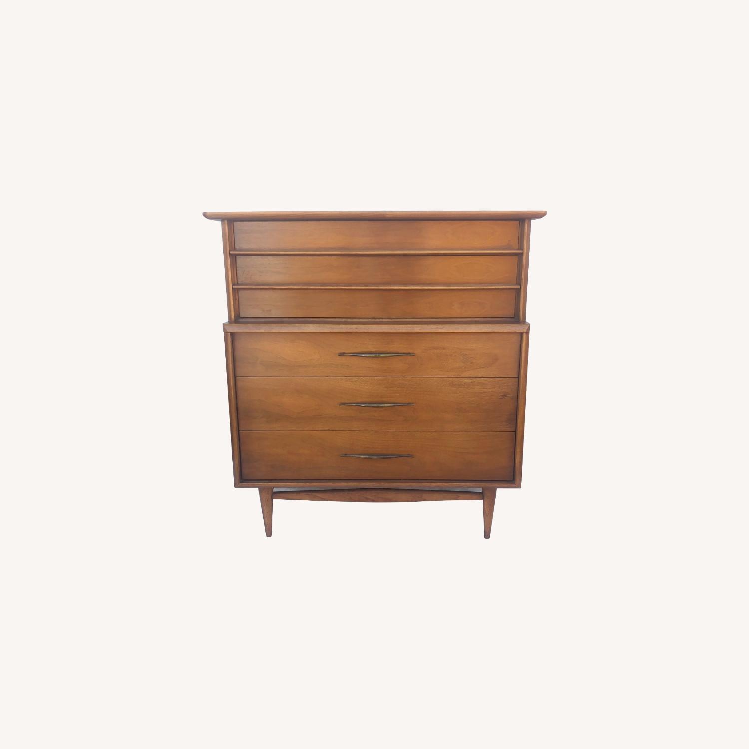 Mid-Century Highboy Dresser by Kent Coffey - image-0