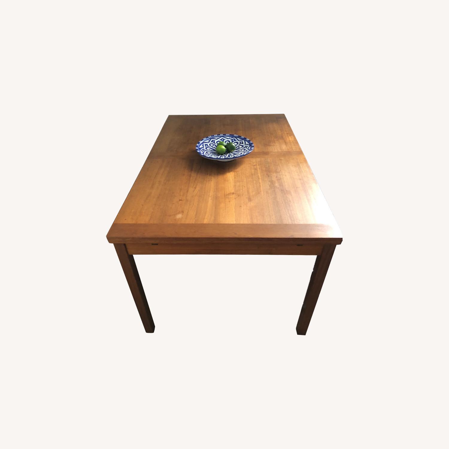 Mid Century Modern Drop Leaf Dining Table - AptDeco