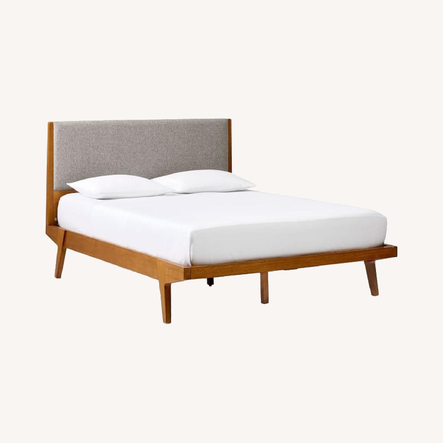 West Elm Modern Bed, Queen AptDeco