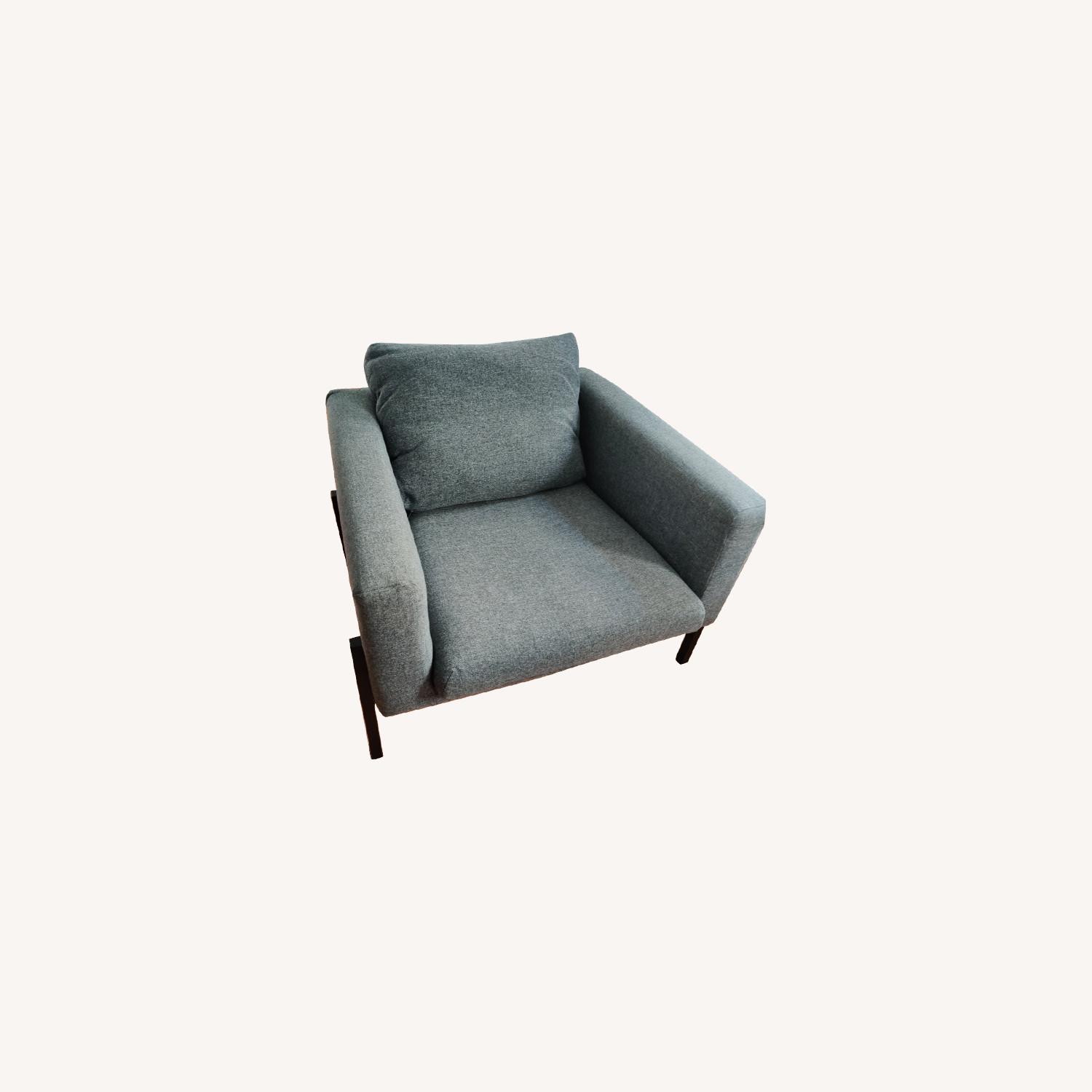 IKEA Koarp Dark Grey Chair AptDeco