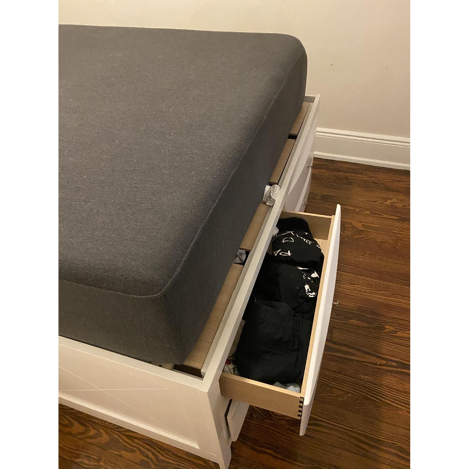 Wayfair Queen/Full XL Bed Frame Storage - image-7