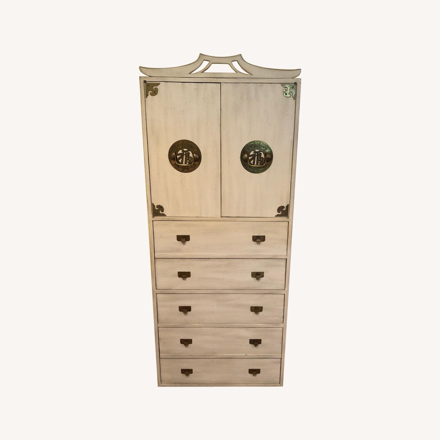 Exquisite Japanese Style Armoire - AptDeco