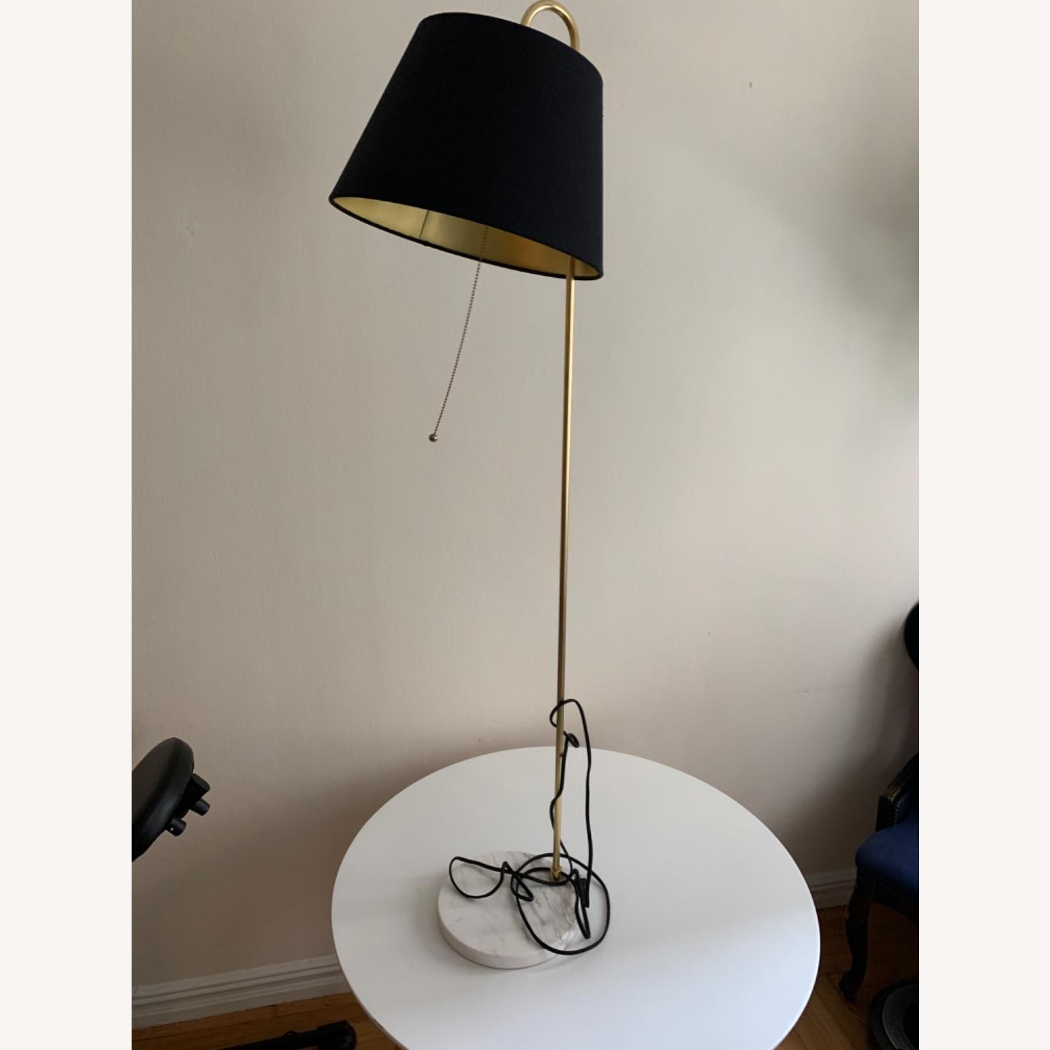 Rejuvenation Floor Lamp w Black Shade - image-1