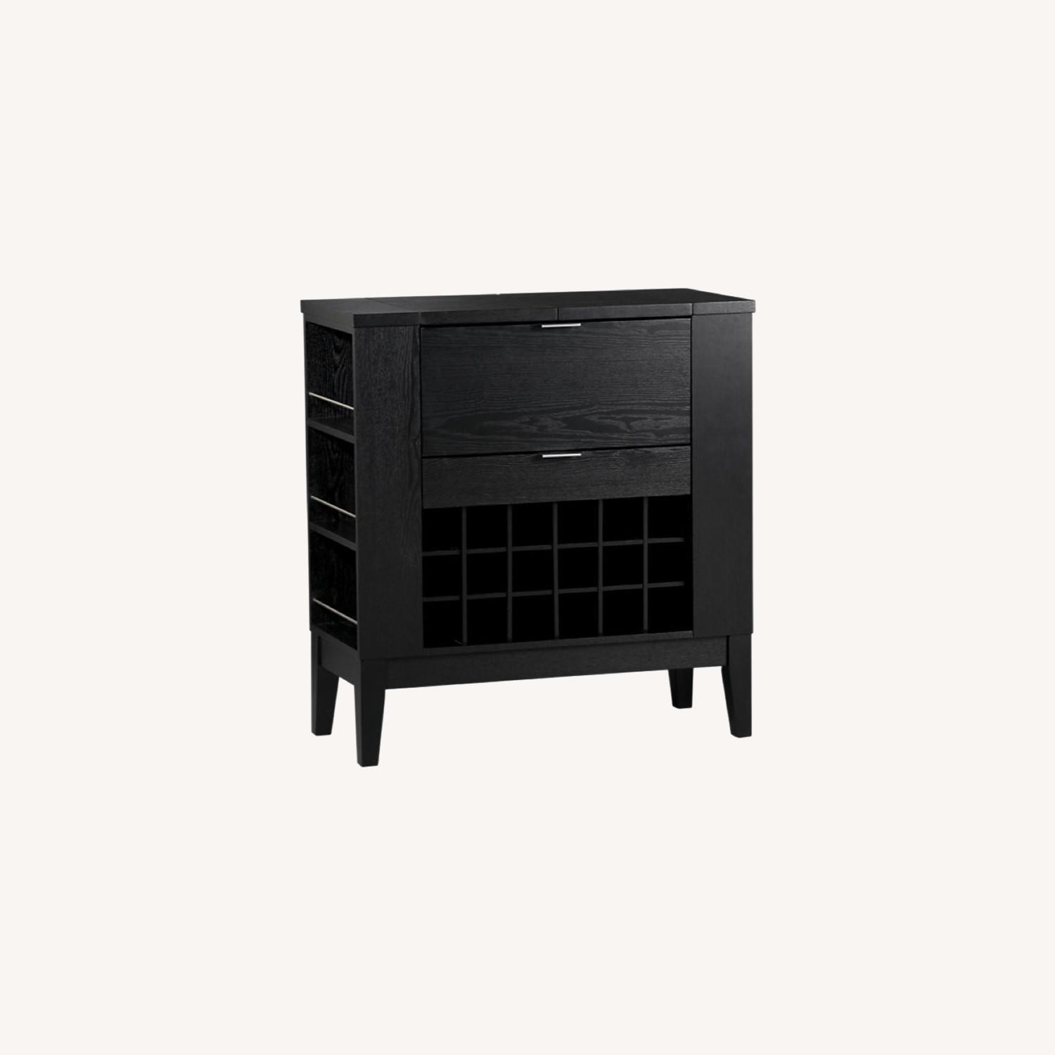 Crate and Barrel Parker Bar Cabinet - image-0