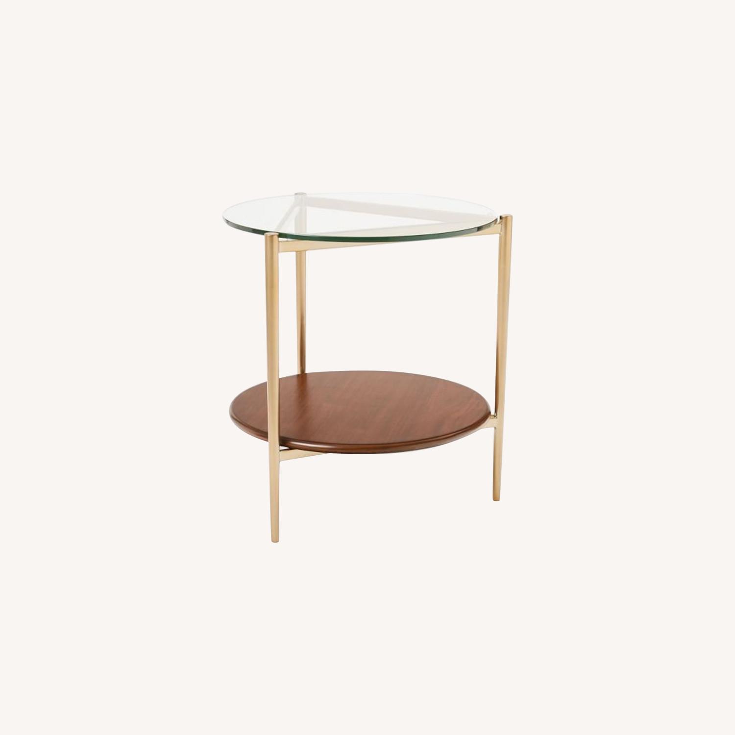 West Elm MidCentury Art Display Side Table AptDeco