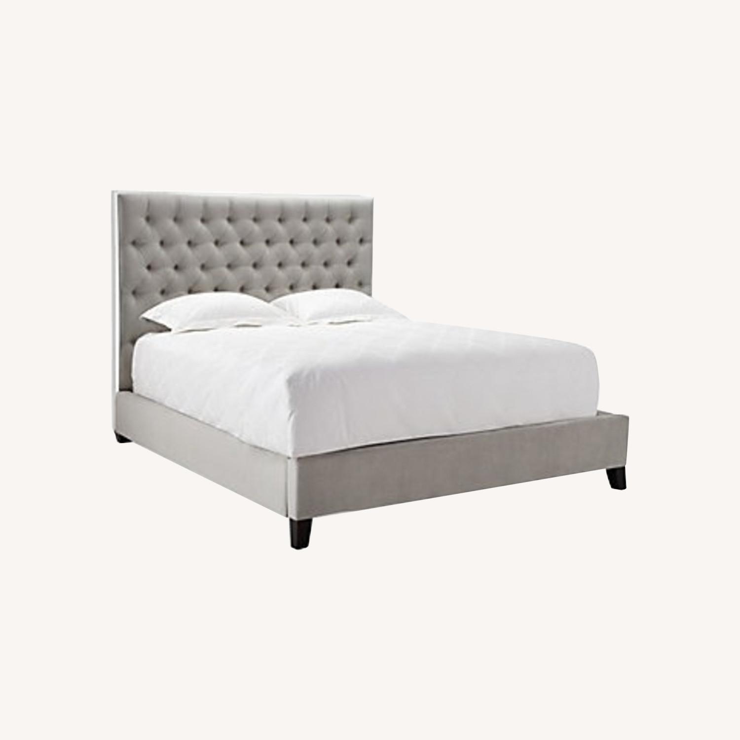 Grey Z Gallerie Queen Prague Bed AptDeco