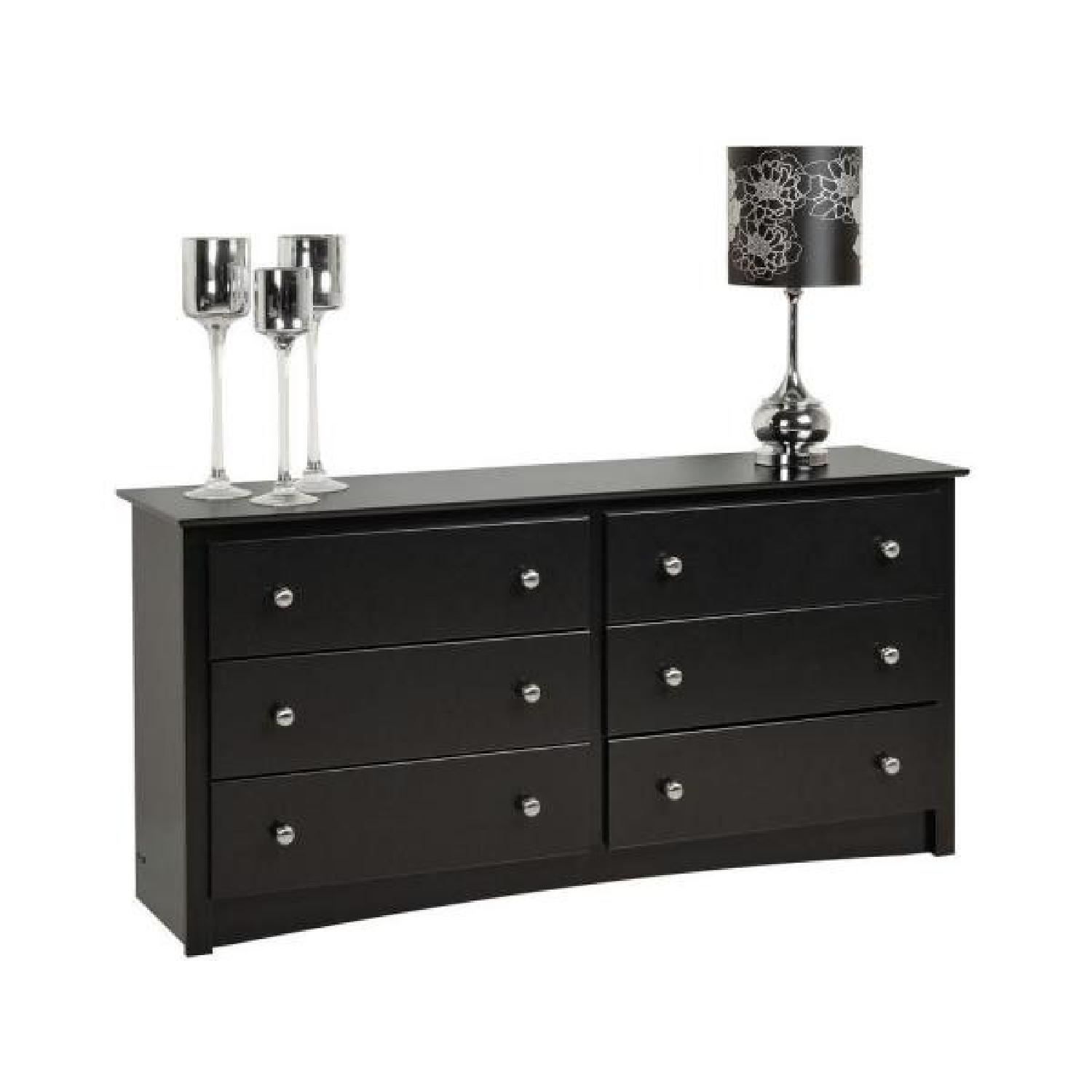 Prepac Manufacturing Black Dresser AptDeco