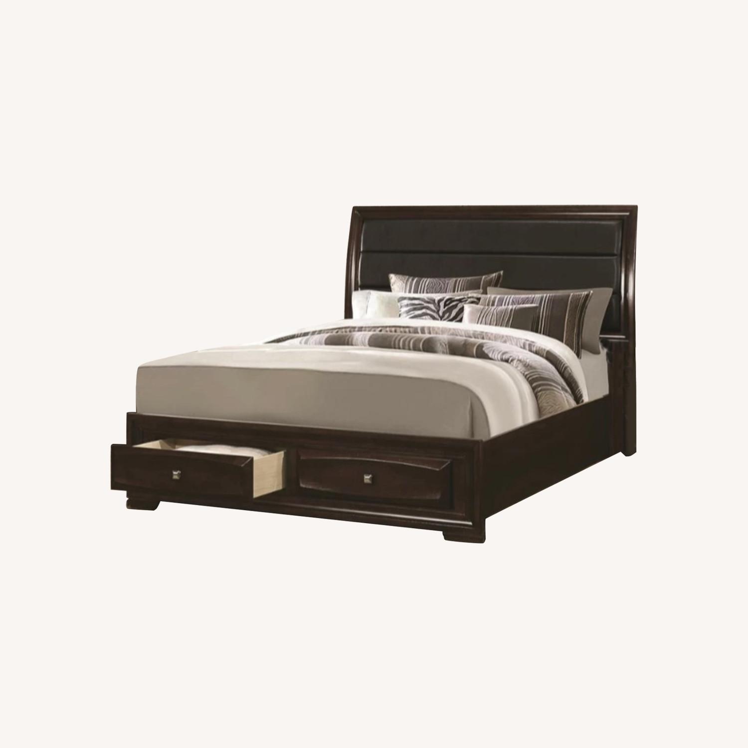 Platform Bed with Storage - AptDeco