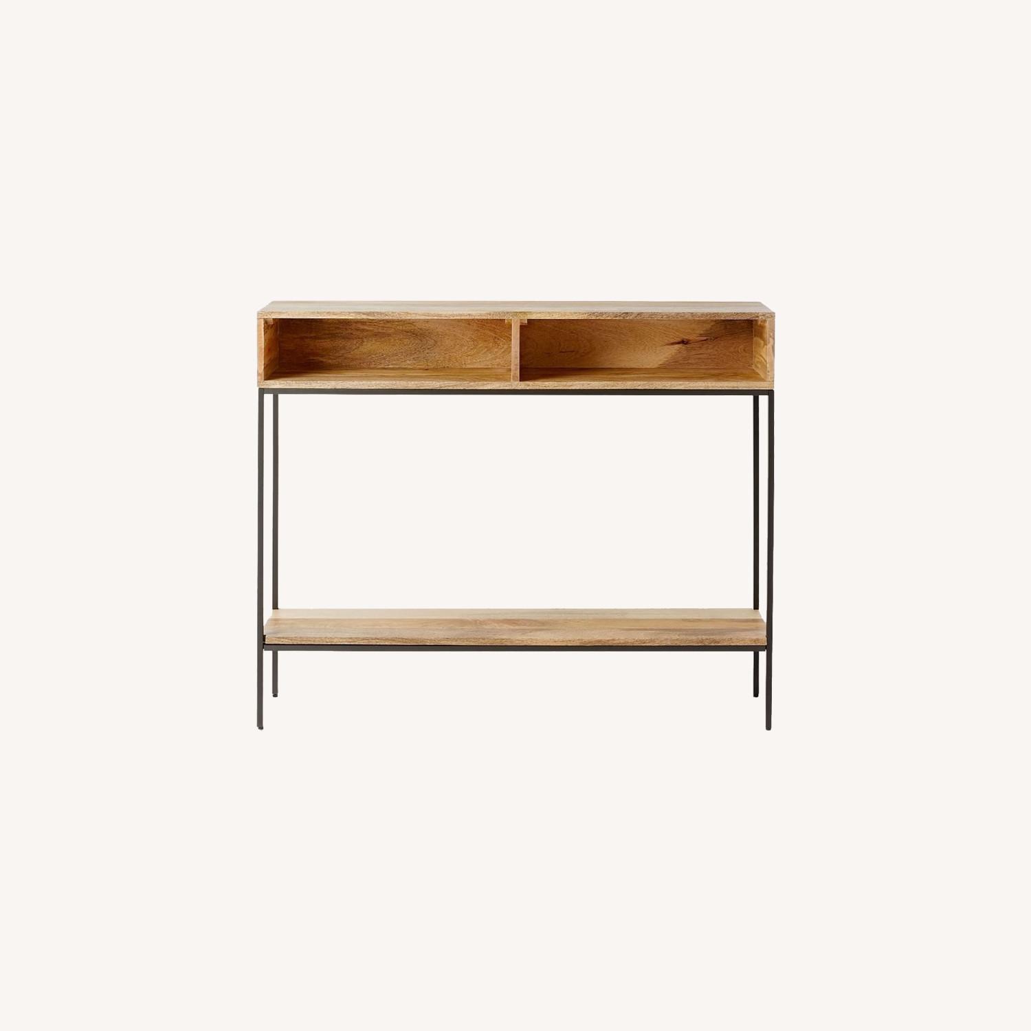 West Elm Rustic Console AptDeco