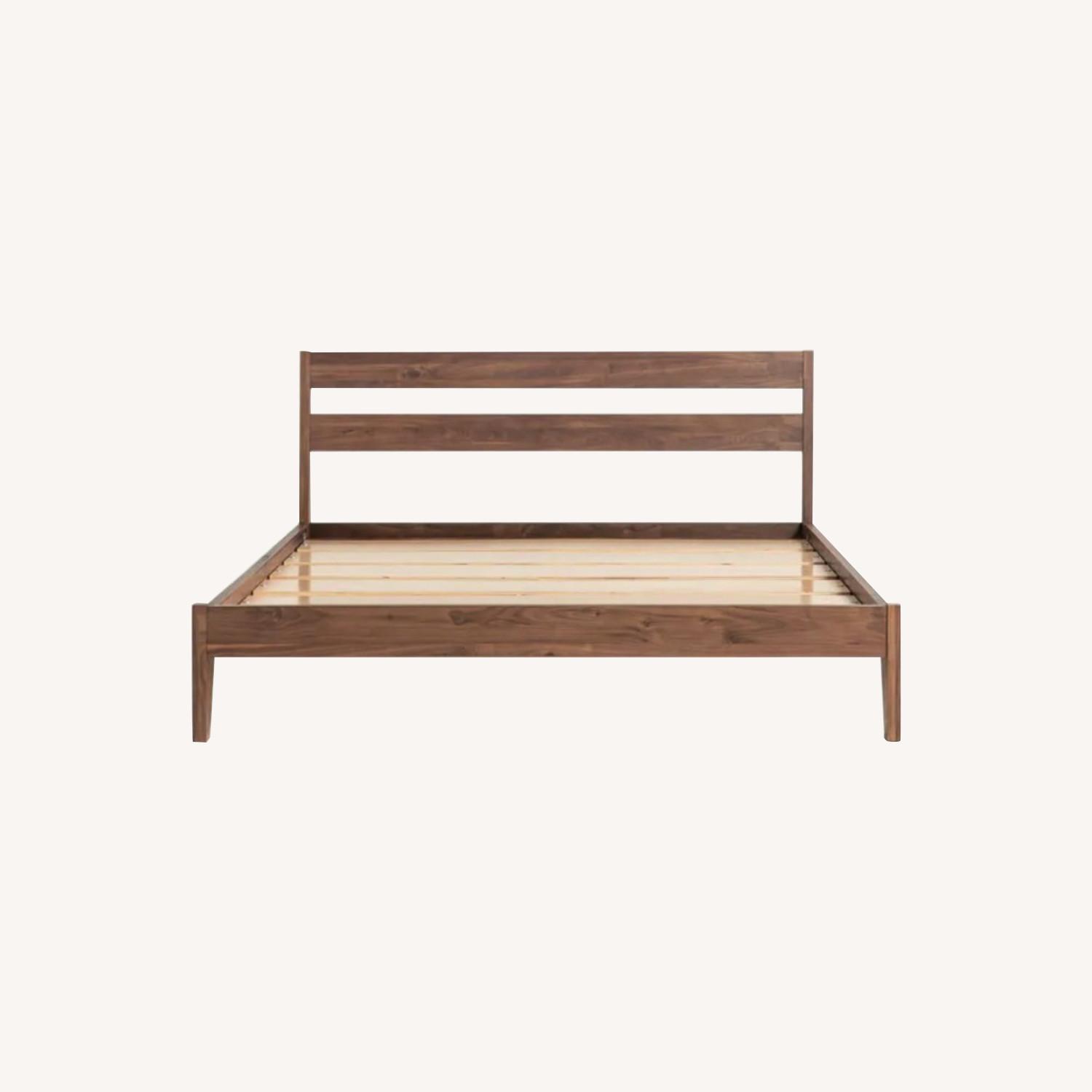 Tuft & Needle Solid Walnut Bed Frame - image-0
