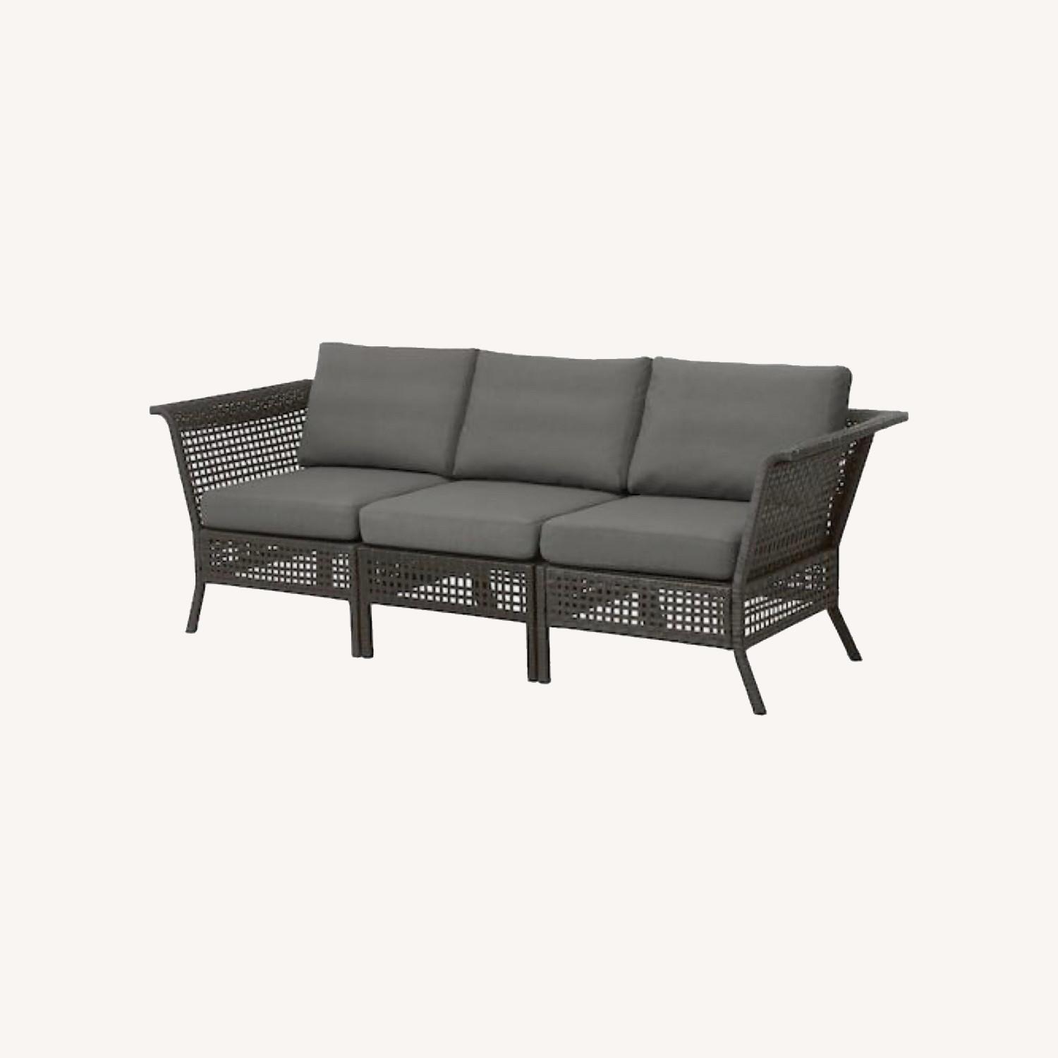 IKEA Outdoor Sectional Lounge Couch AptDeco