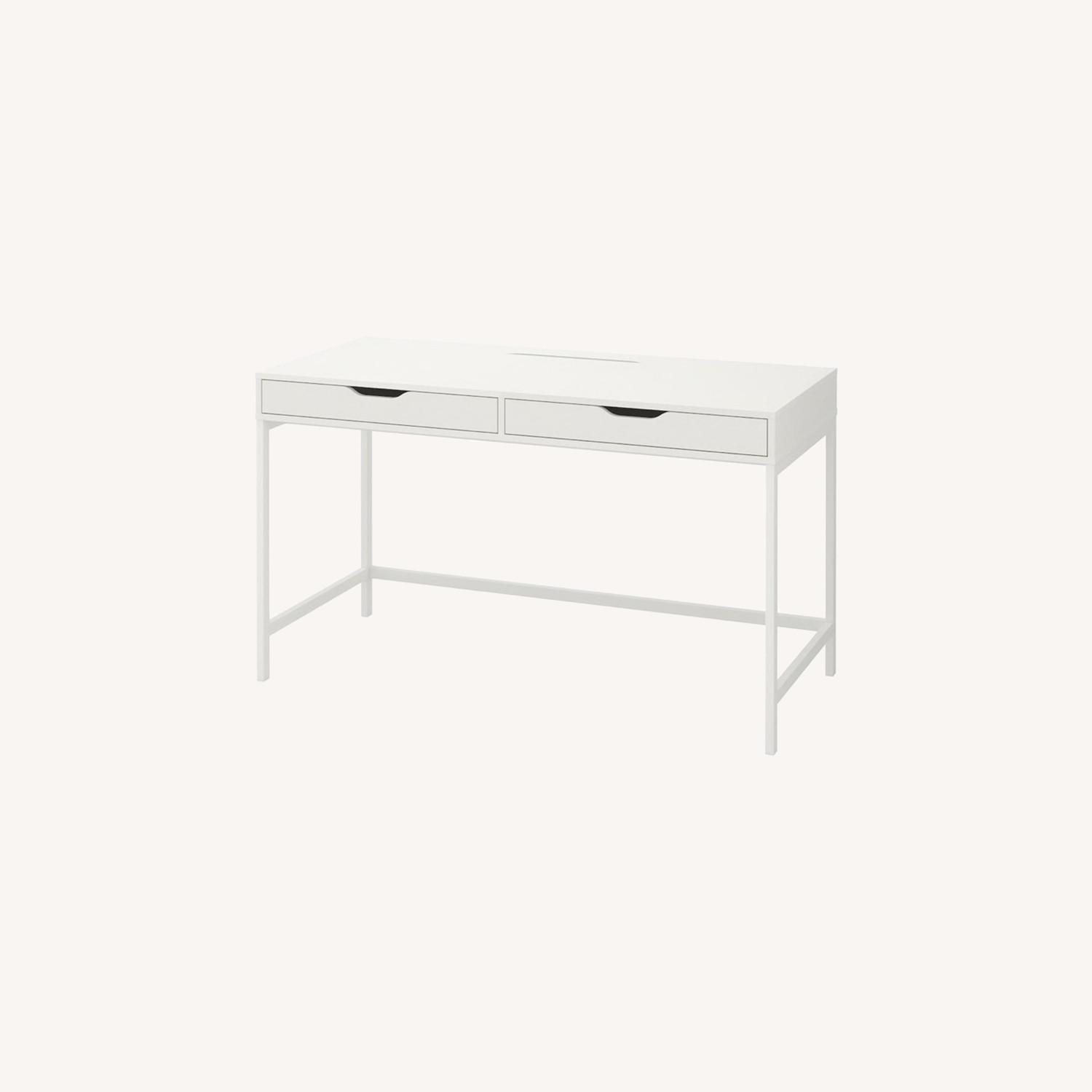 IKEA Alex White Desk - image-0