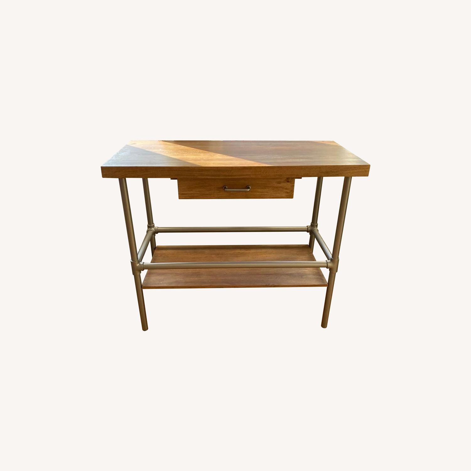 West Elm Industrial Kitchen Island AptDeco