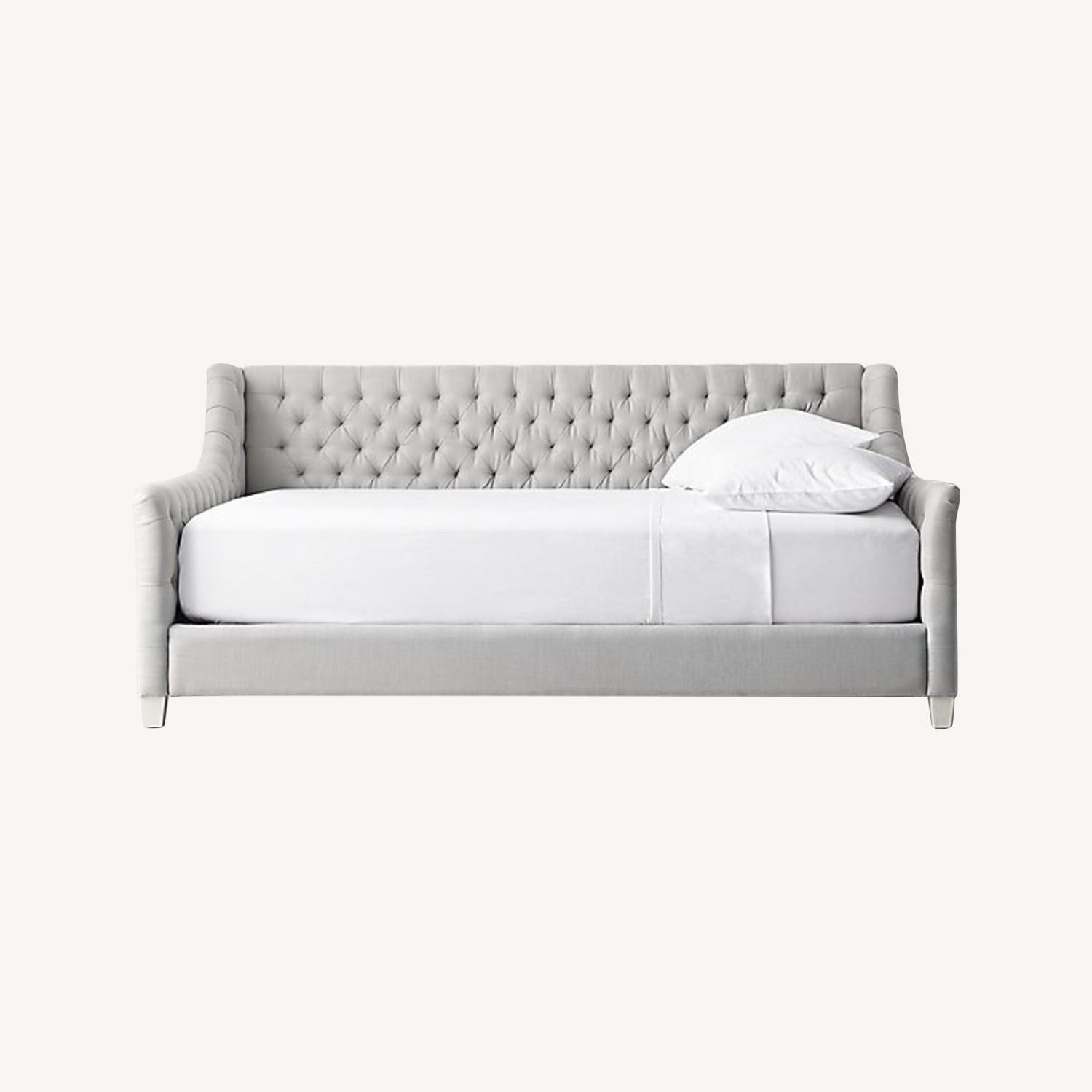 Restoration Hardware Devyn Tufted Twin Daybed AptDeco