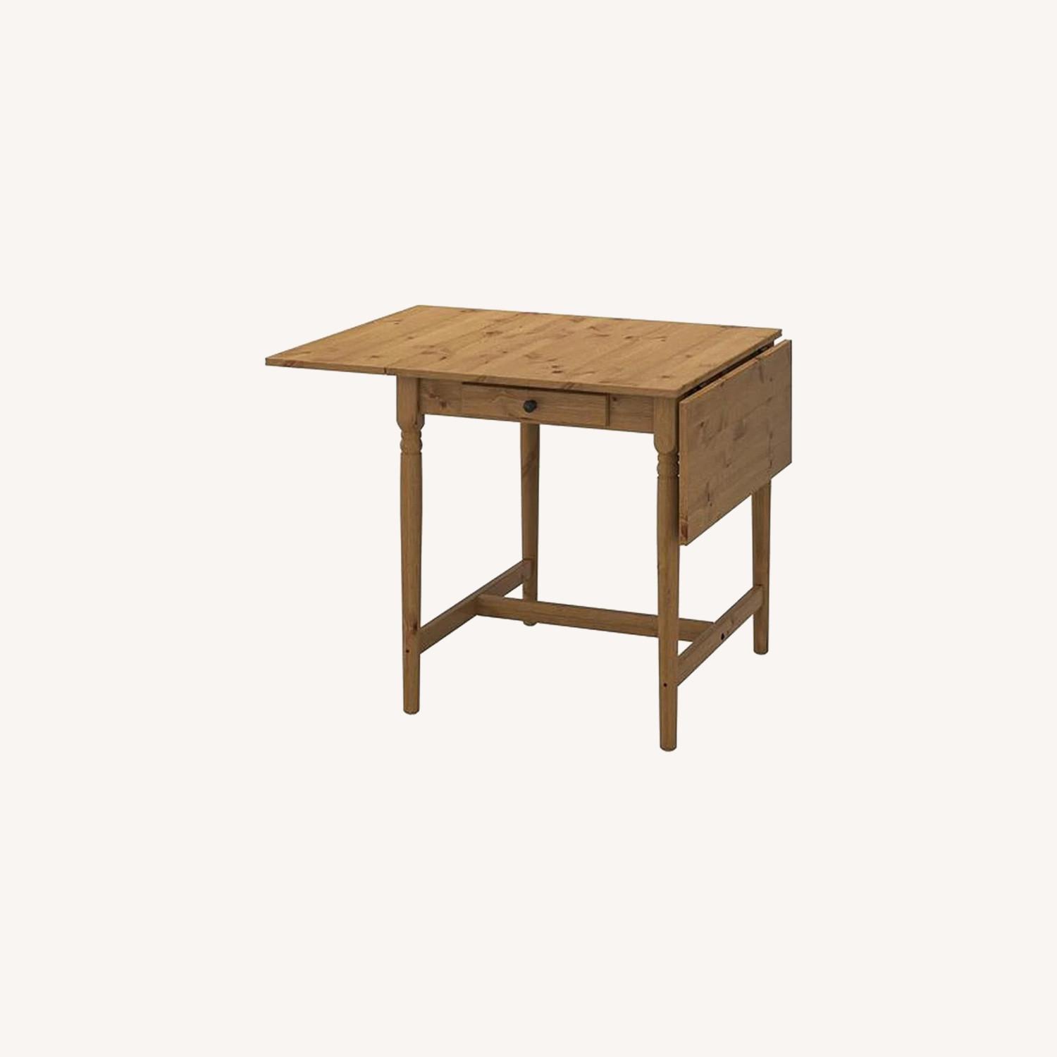 IKEA Ingatorp Drop Leaf Foldable Dining Table AptDeco