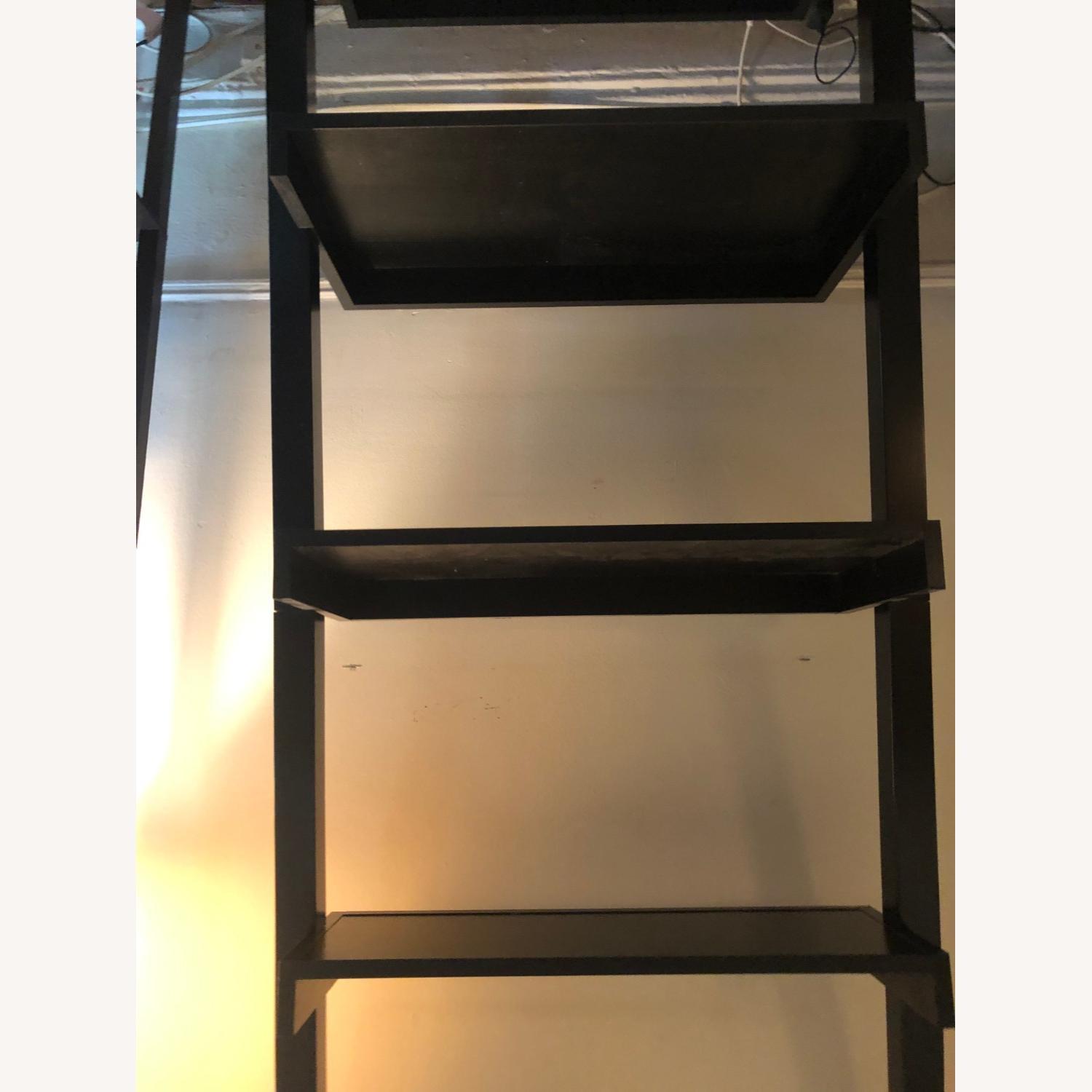 Container Store Black Leaning Shelf - image-1