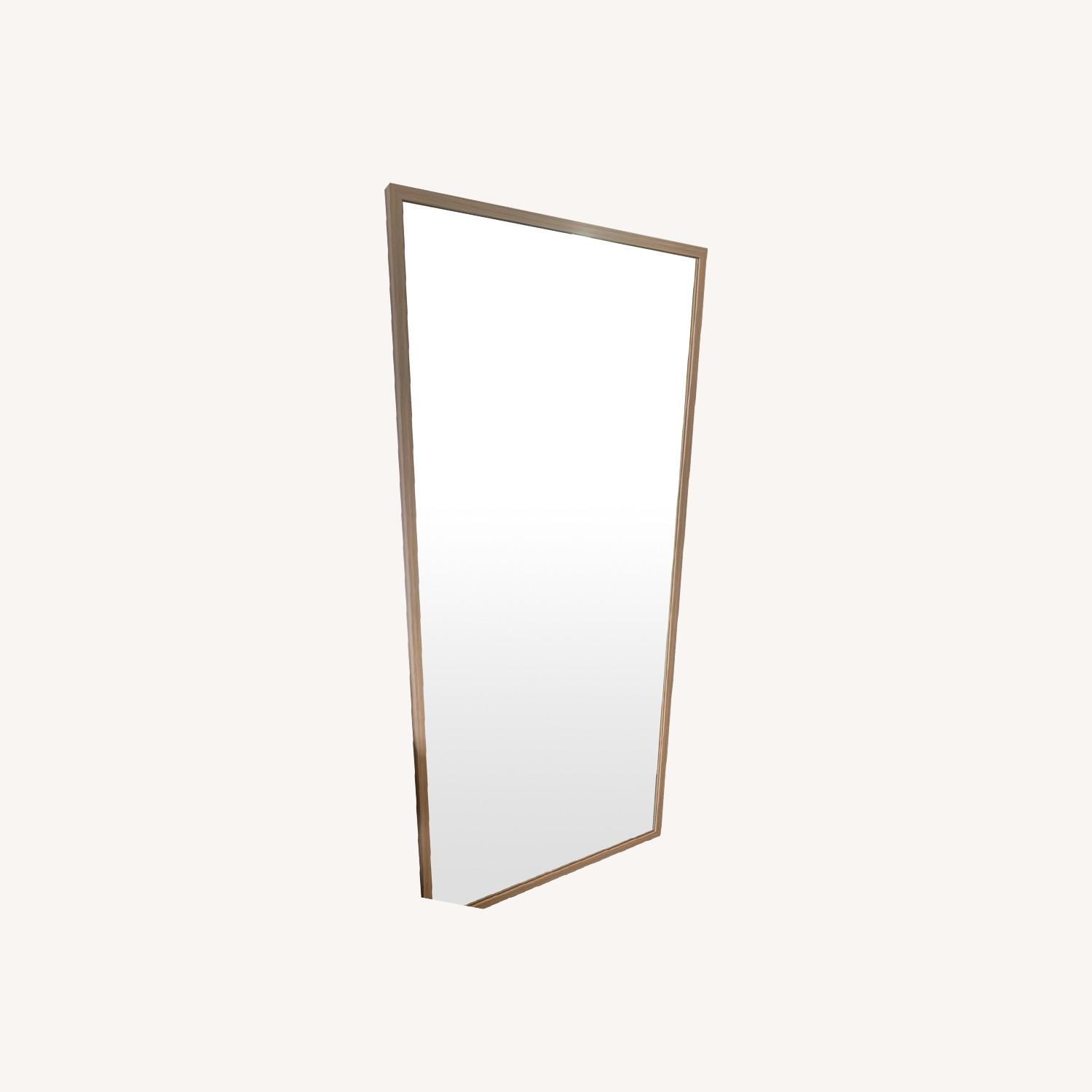 IKEA Full-length Natural Wood Floor Mirror - image-0