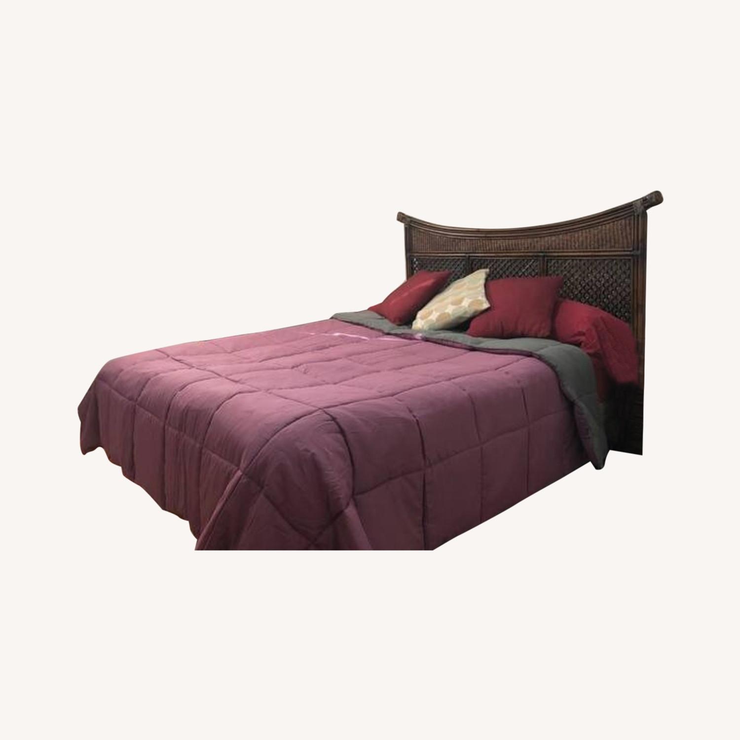 Pier 1 Imports Bali Rattan Headboard AptDeco