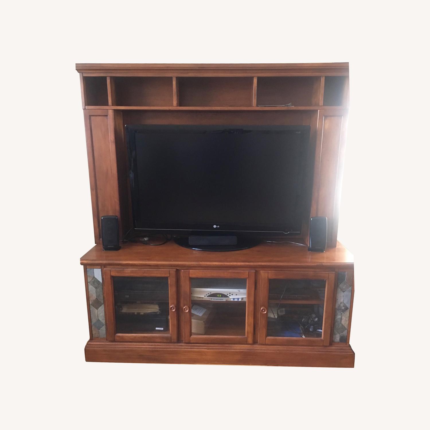 Ashley Furniture Wall Unit with Hutch AptDeco