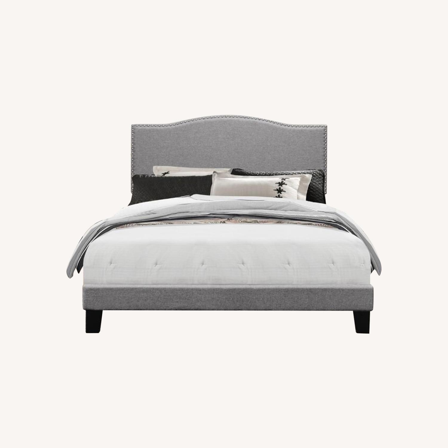 Joss & Main Upholstered Queen Bed Frame AptDeco