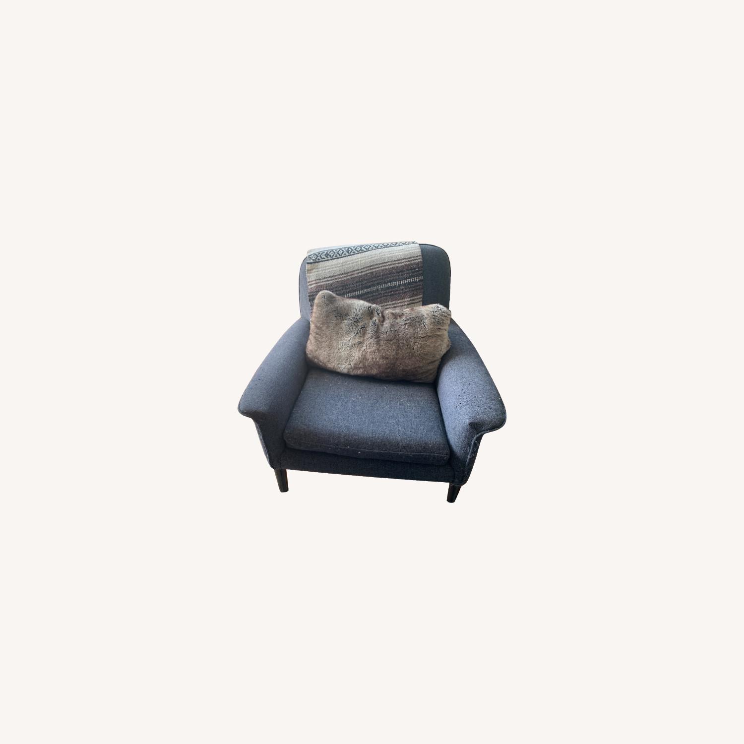 West Elm Anders Fabric Armchair - image-0