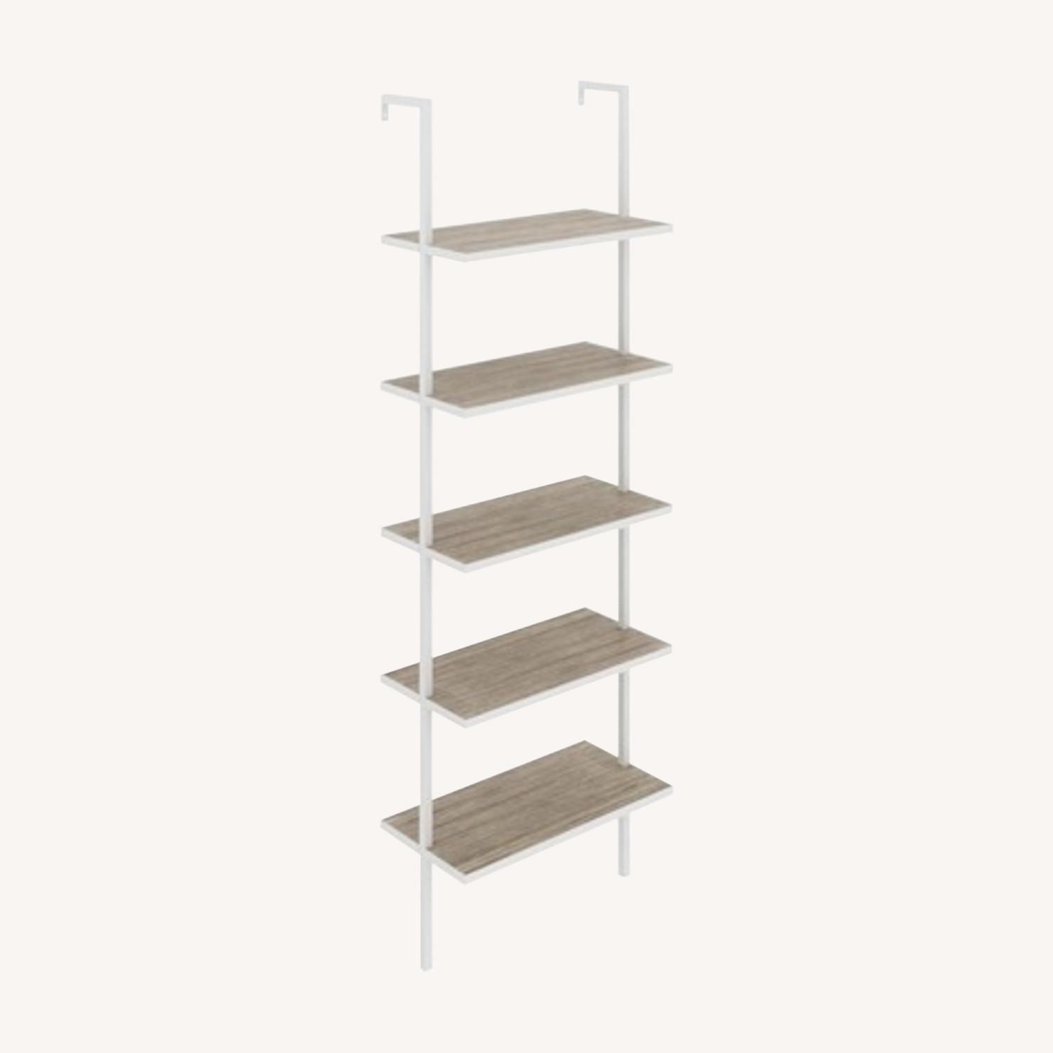 Nathan James Theo 5 Shelf Ladder Bookcase AptDeco