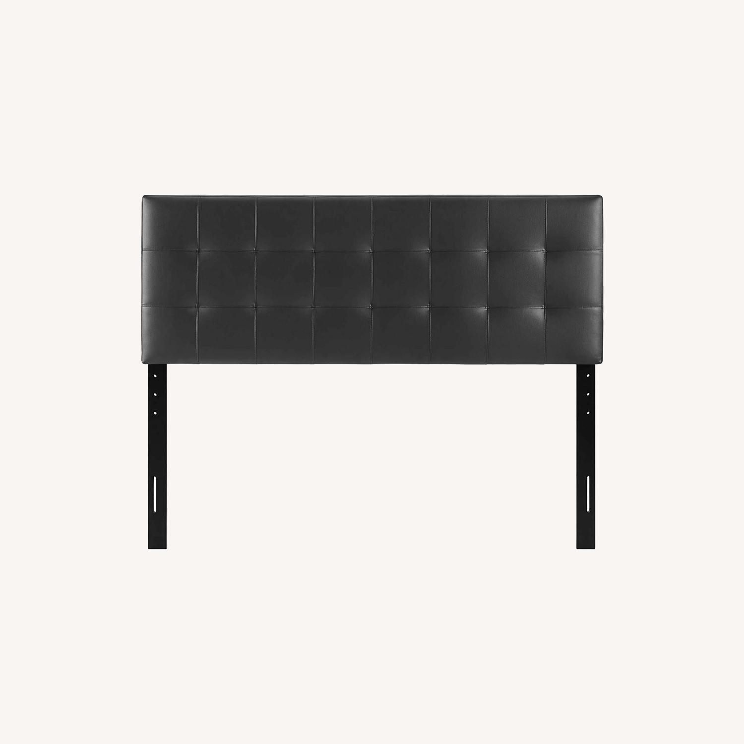 Modway Full Headboard in Black - image-0