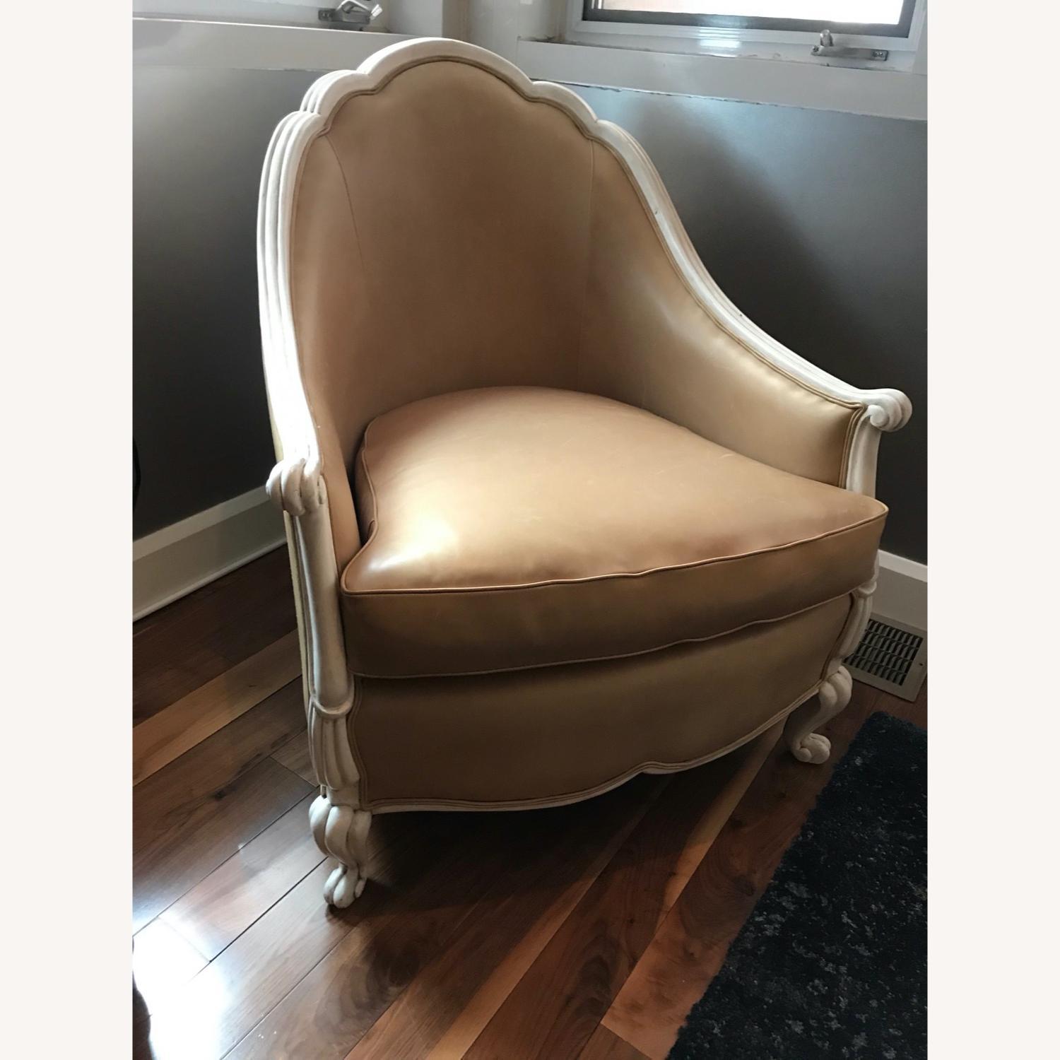 Oly Studio Leather Belle Chair - image-1