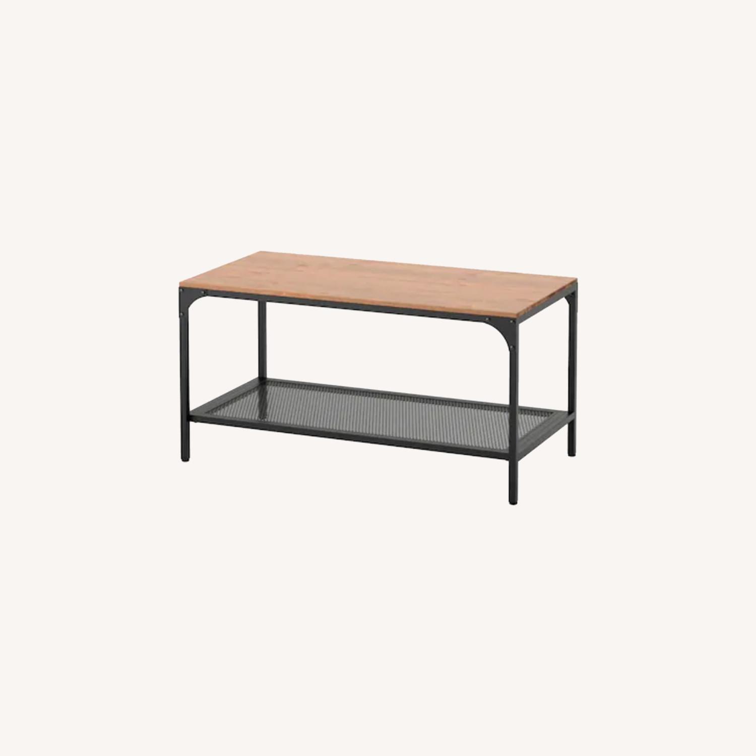 IKEA Rustic Coffee Table - image-0