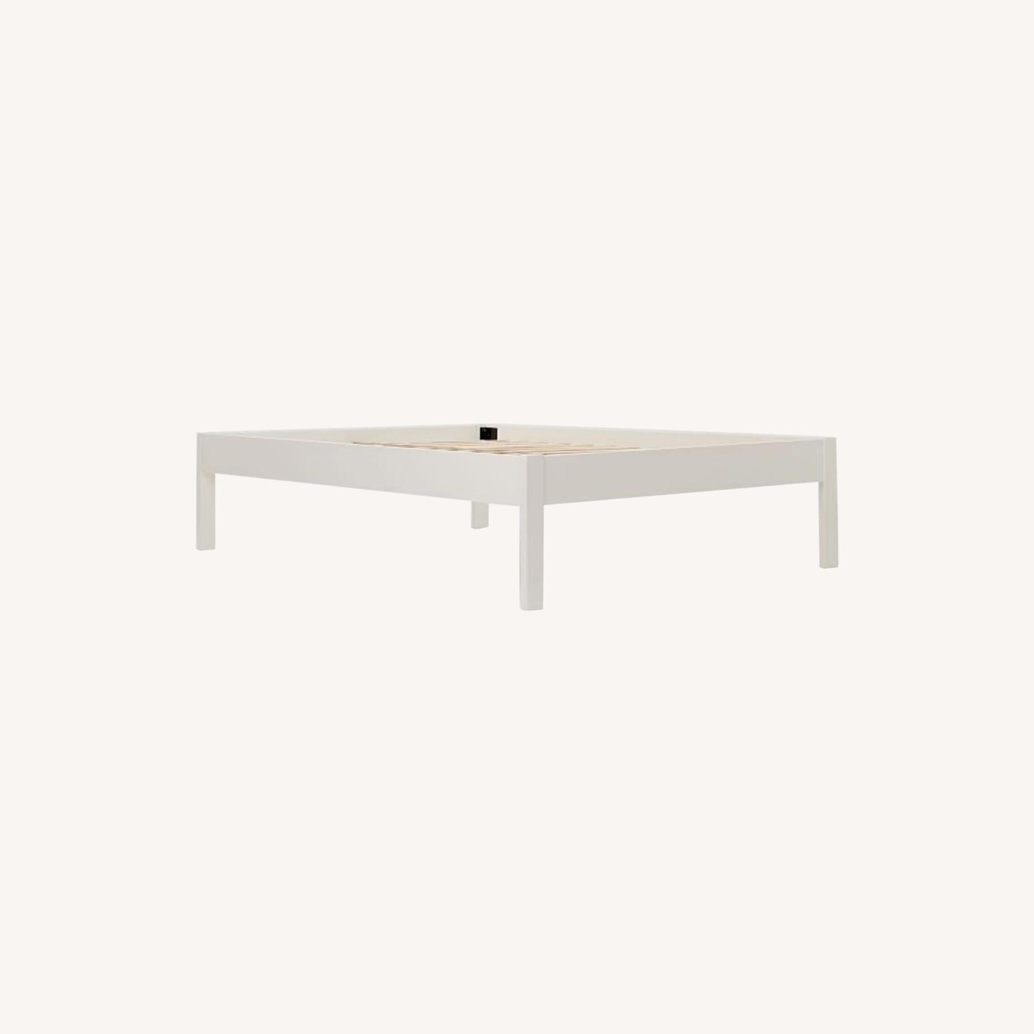 West Elm Tall Bed Frame Full Size - image-0