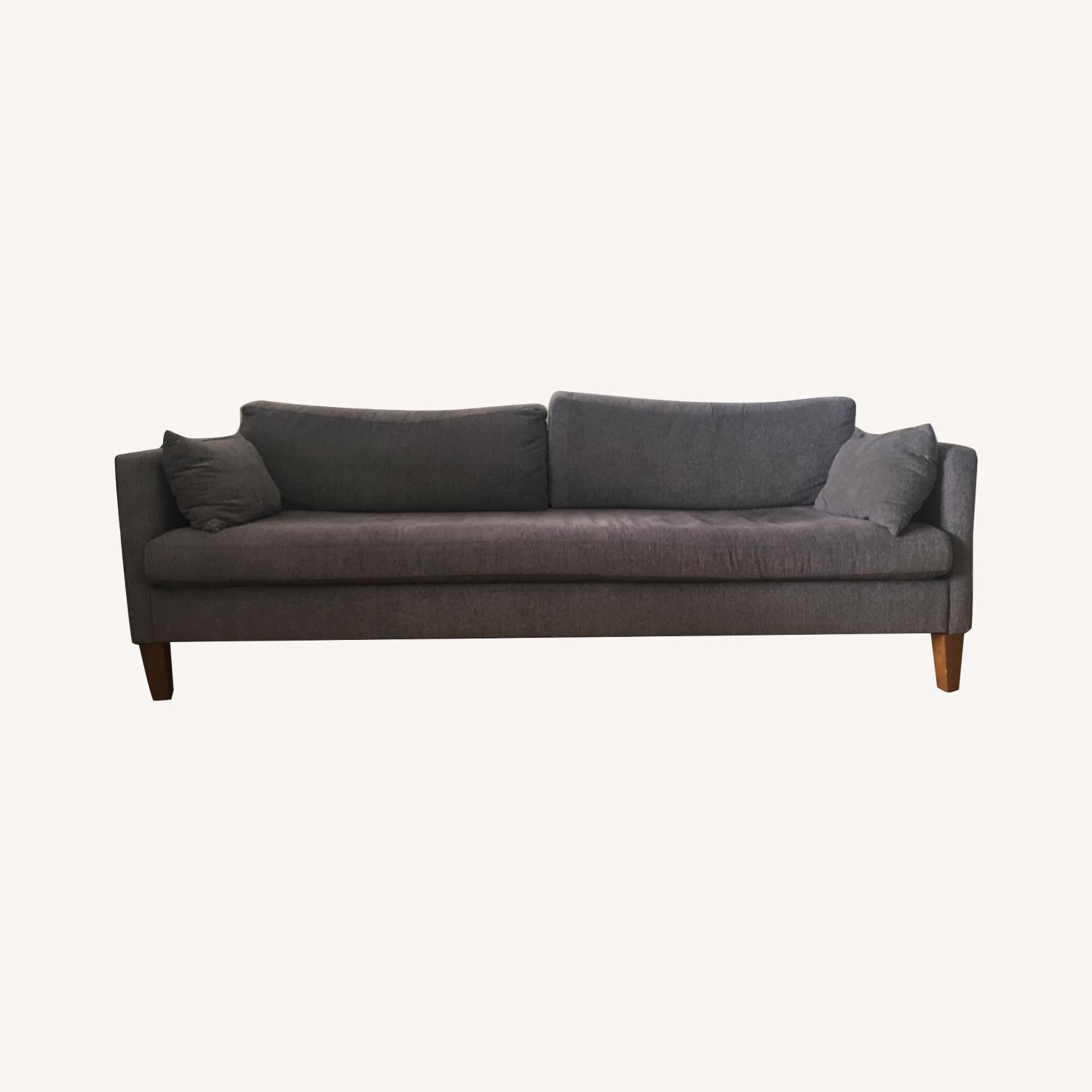 Van Gogh Designs Grey Mid-Century Modern Sofa - image-0