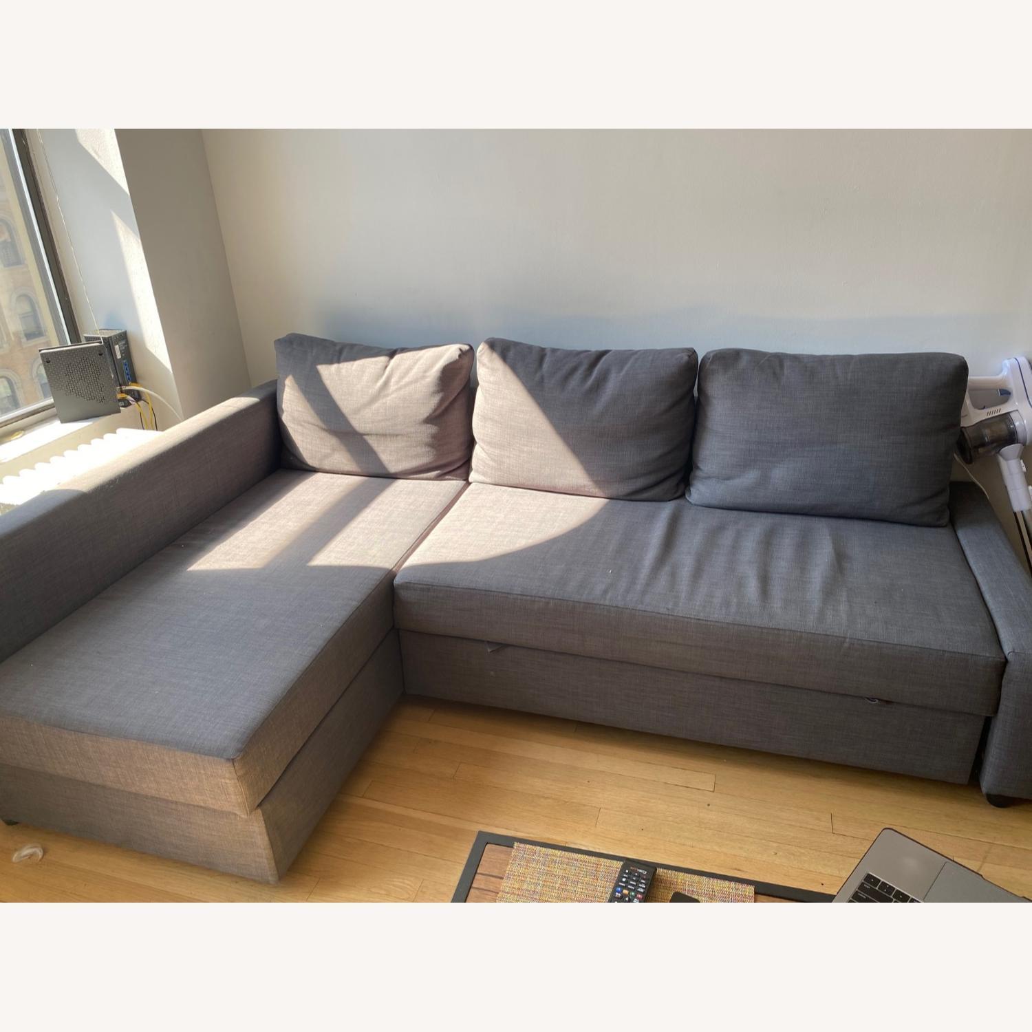 IKEA Sectional Sleeper Couch AptDeco