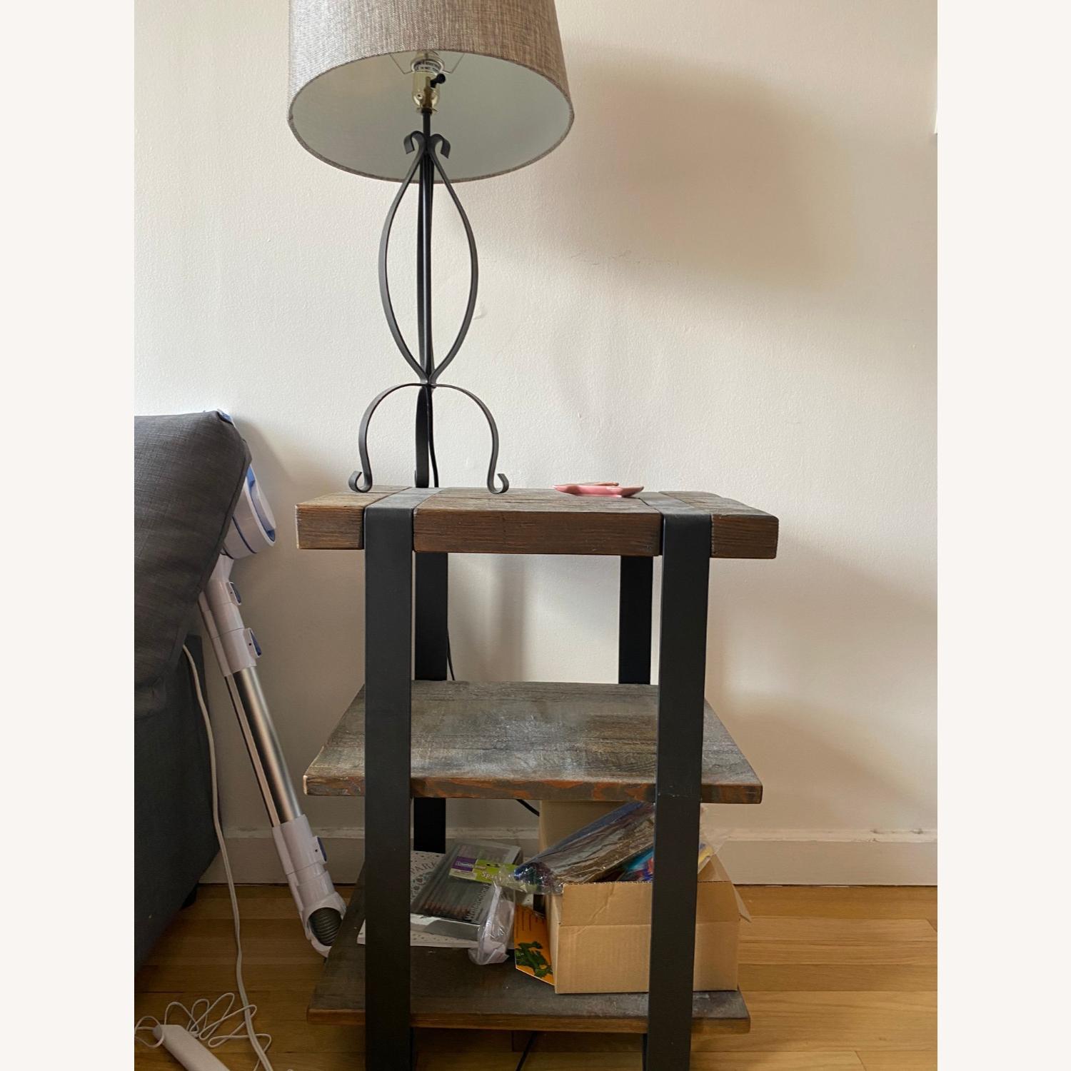 Wayfair Wood and Metal Side Tables - image-1