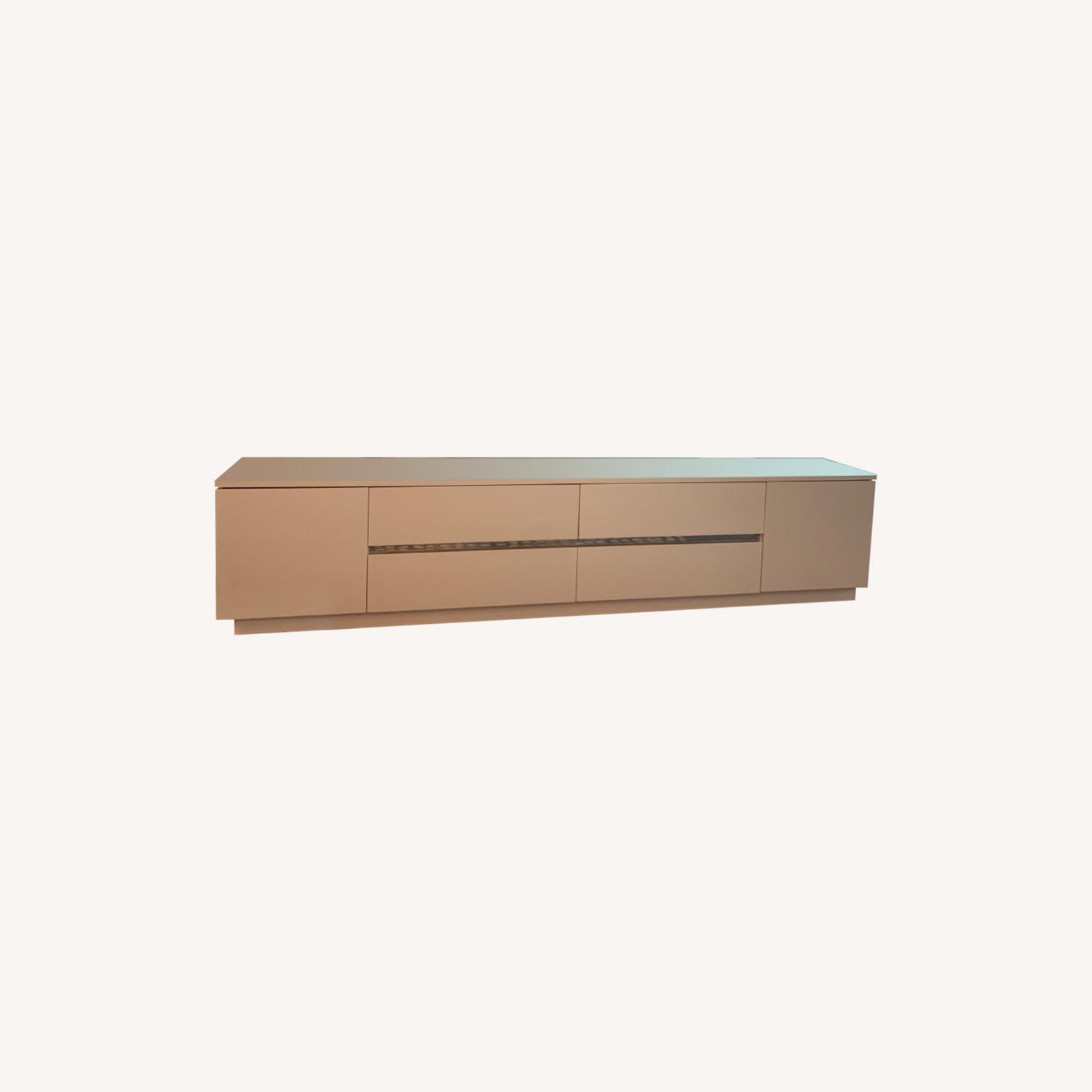 Armani Casa Crocodile Print Media Console - AptDeco