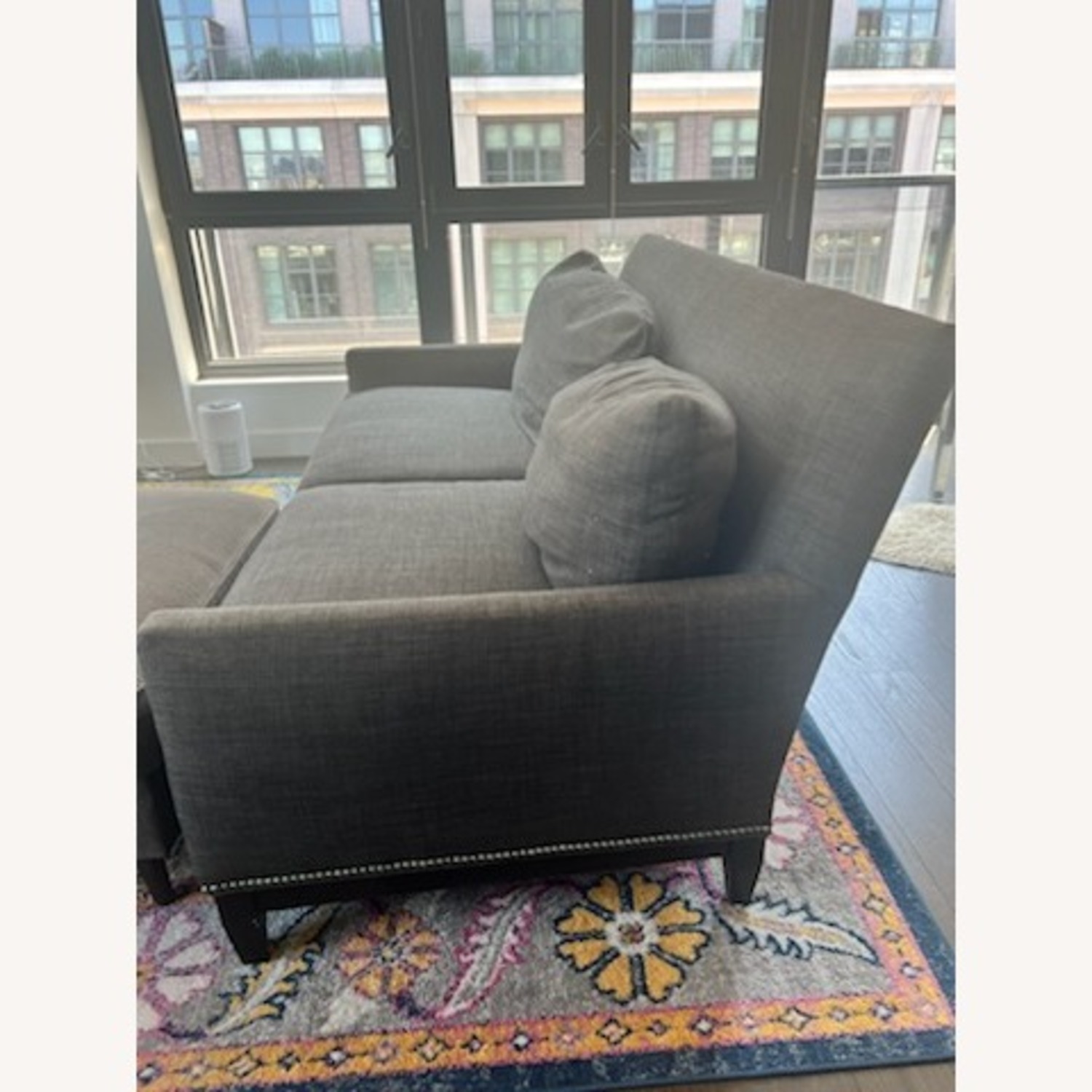 Arhaus Dante Slate Apartment Sofa - image-4