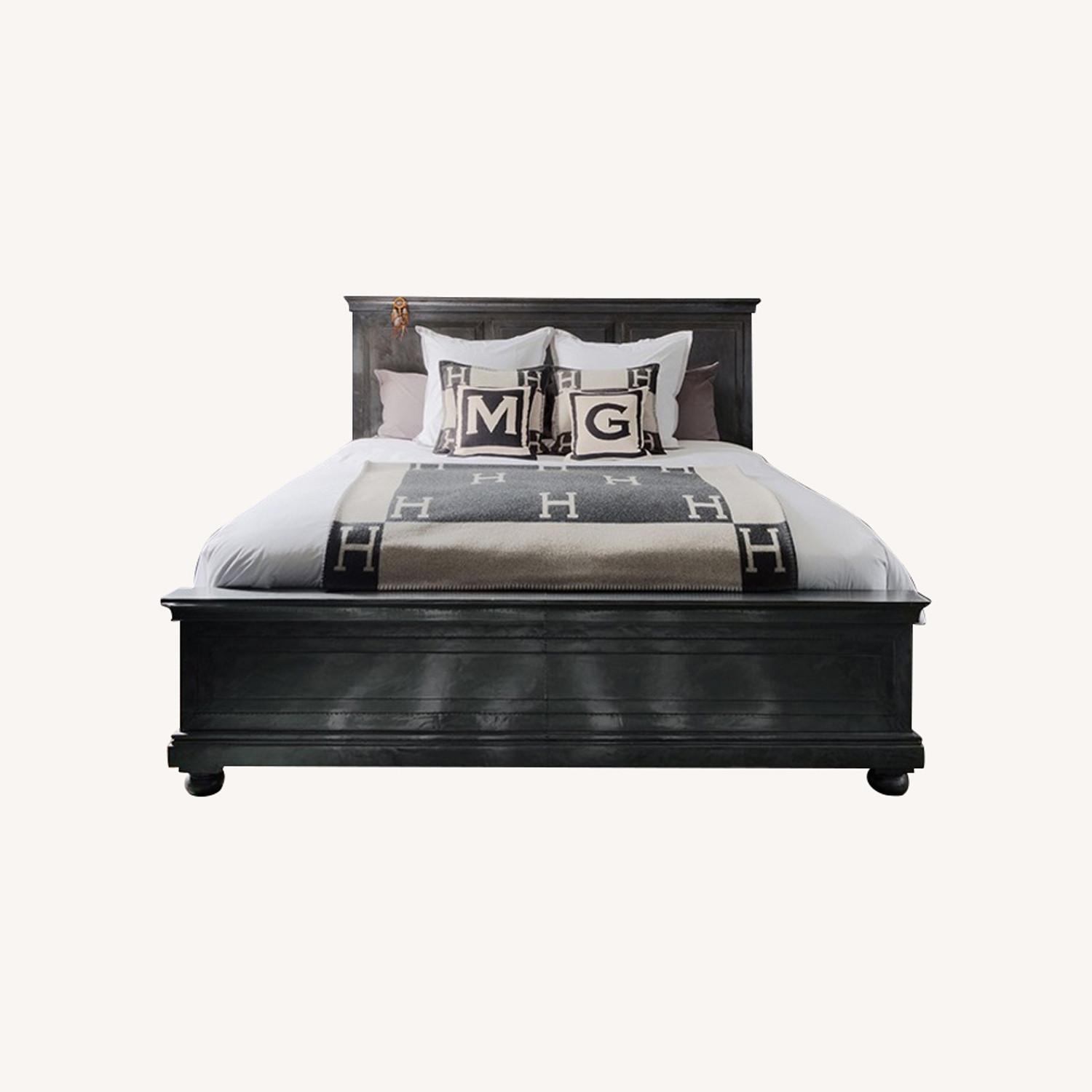 Restoration Hardware King Size Annecy Metal Bed - image-0