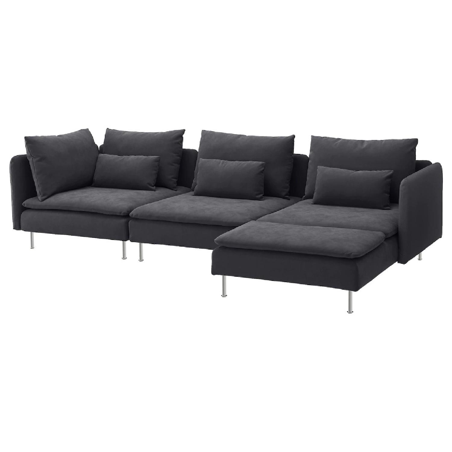 IKEA Sderhamn Dark Grey Sectional - image-5