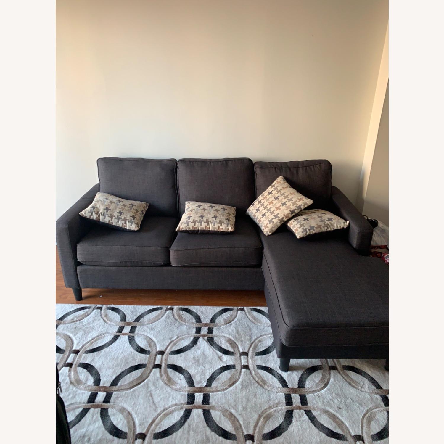 Bob's Discount Malibu Charcoal Grey Chofa - image-1