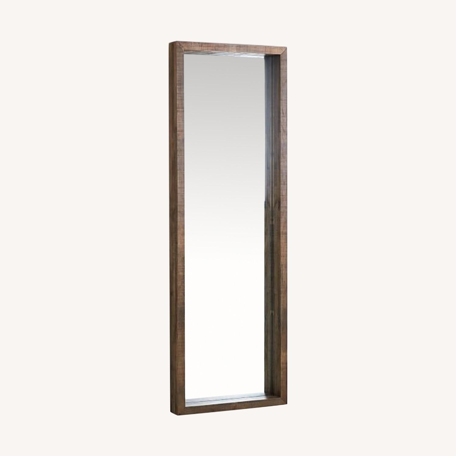 West Elm Emmerson Reclaimed Wood Floor Mirror AptDeco