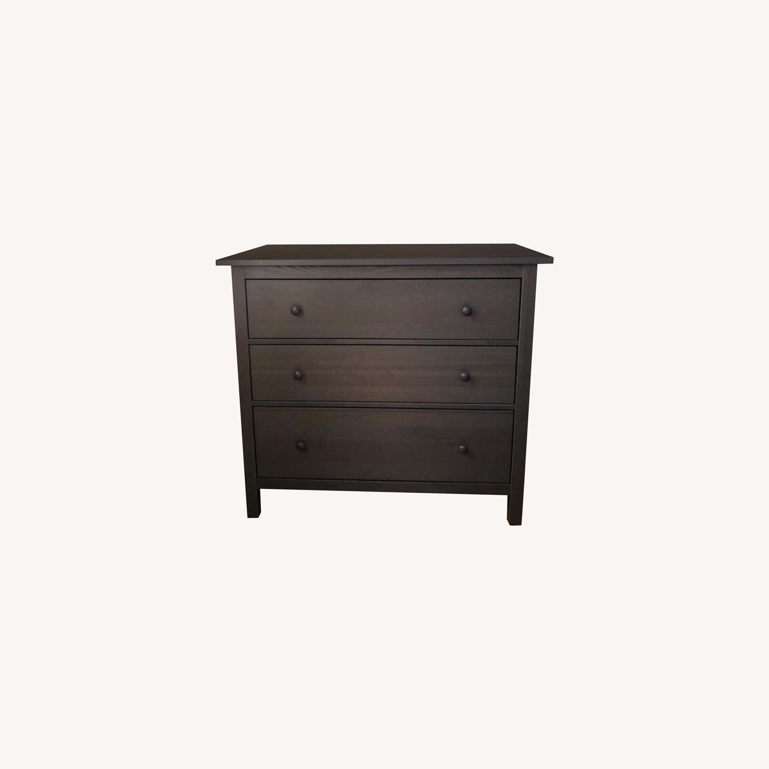 IKEA Hemnes Dark Grey Dresser Drawers AptDeco