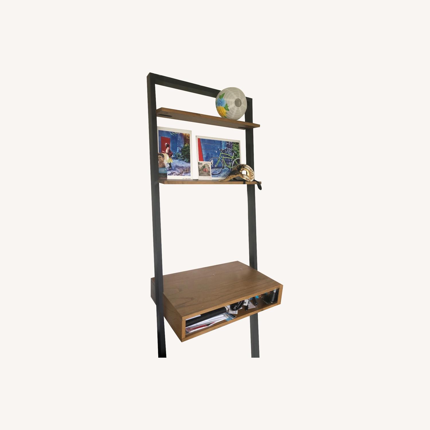 West Elm Ladder Desk and Wide Shelf AptDeco