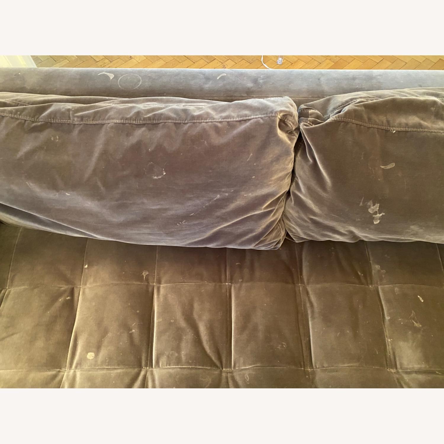 Article Sven Velvet Couch Shadow Gray - image-4