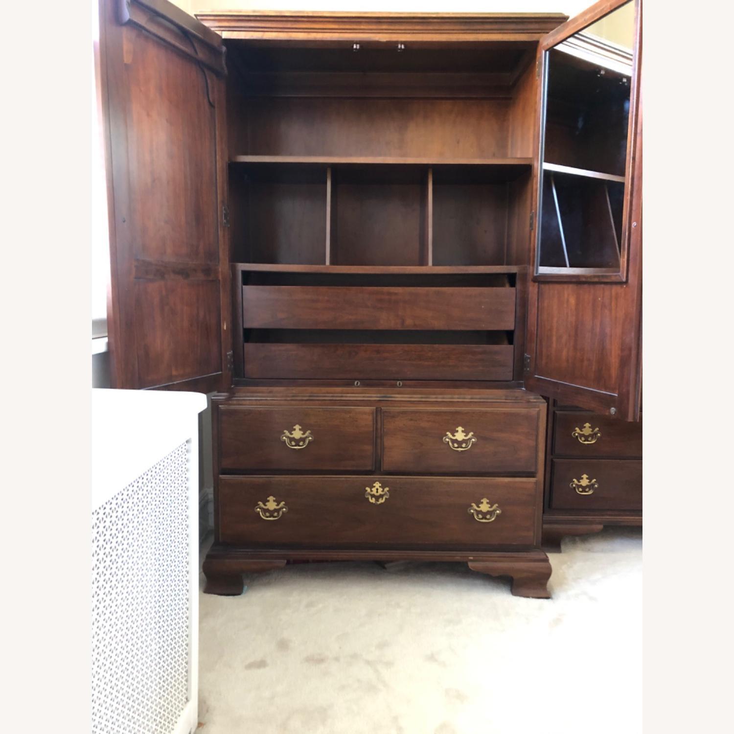 Drexel Cherry Armoire - image-1