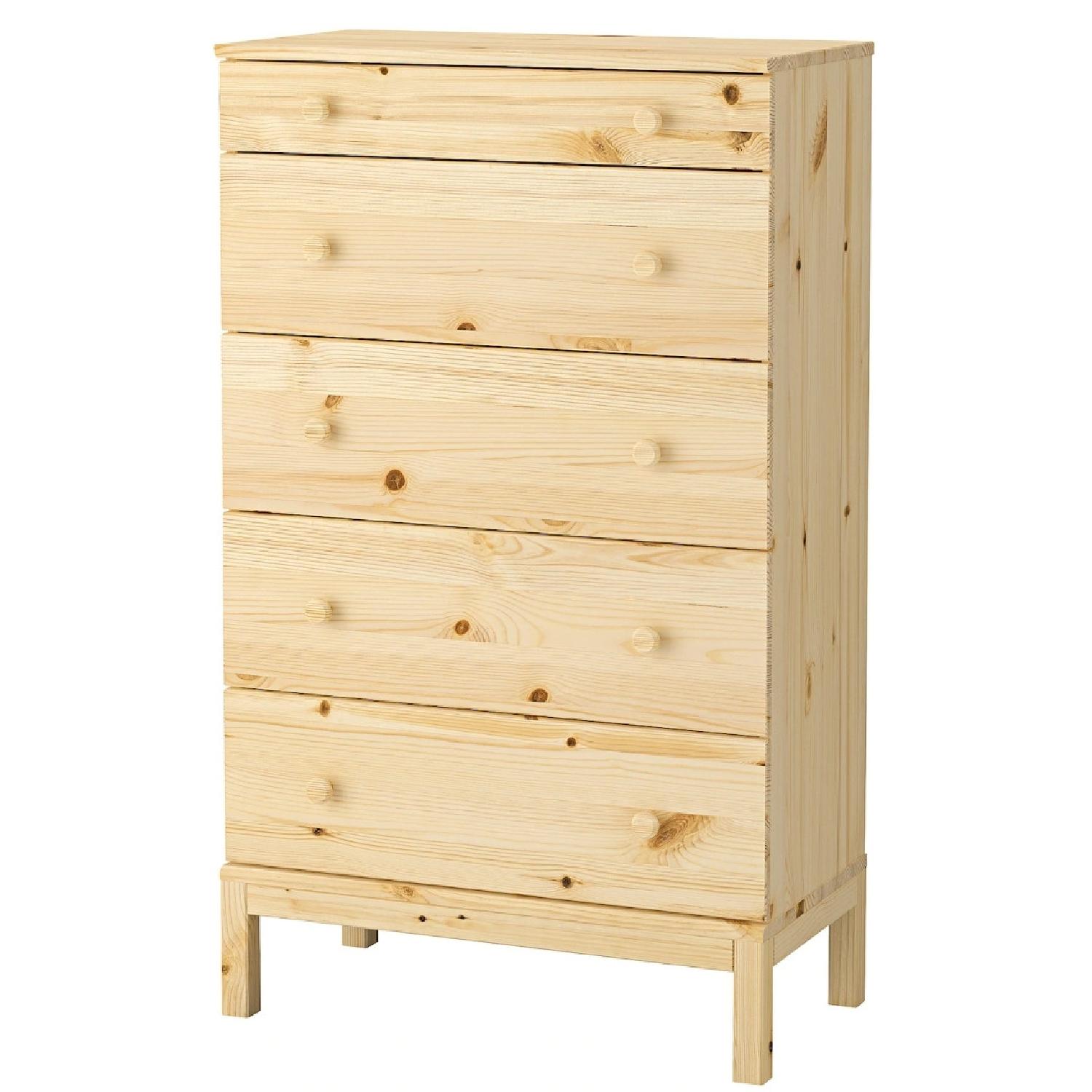 IKEA Tarva 5 Drawer Dresser - image-8