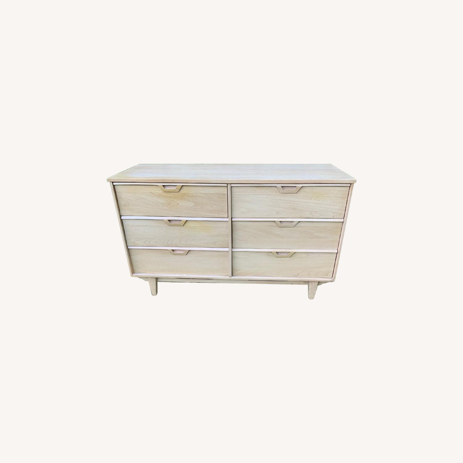 Blonde Mid-Century Dresser - image-0